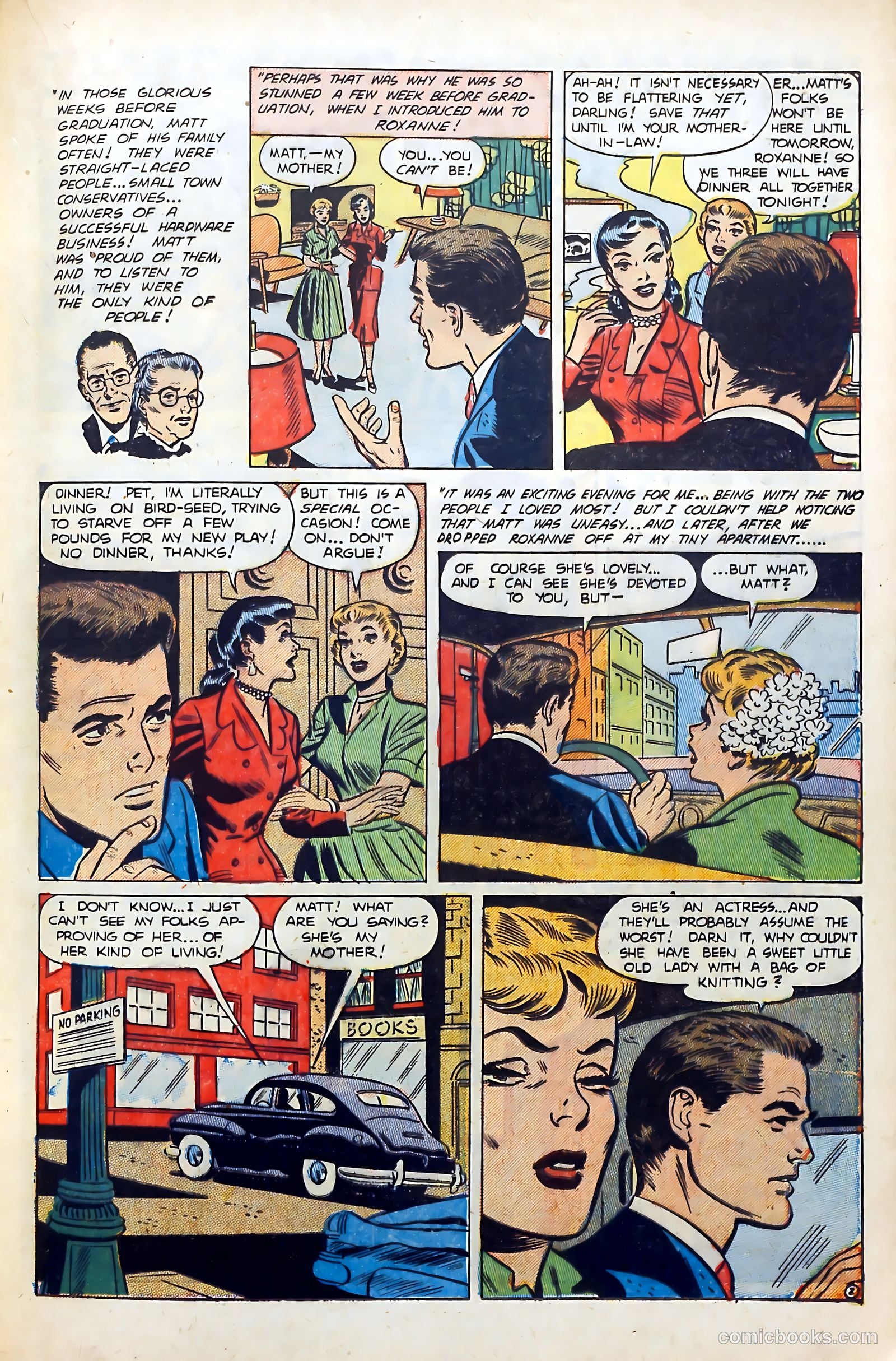 Popular Romance #19 (1952) — page 17 of 36