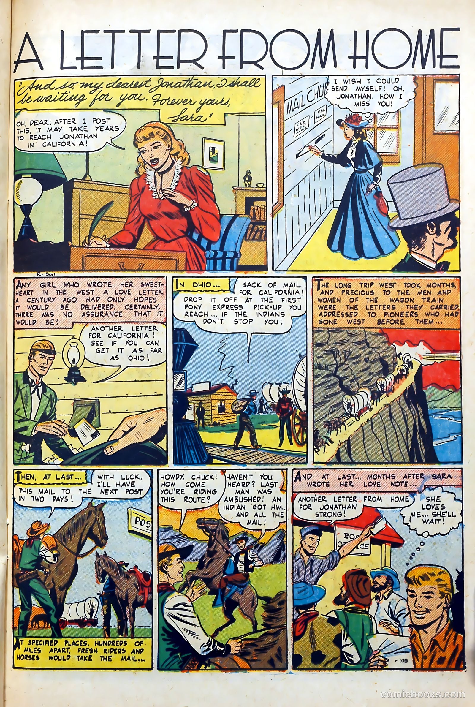 Popular Romance #19 (1952) — page 23 of 36