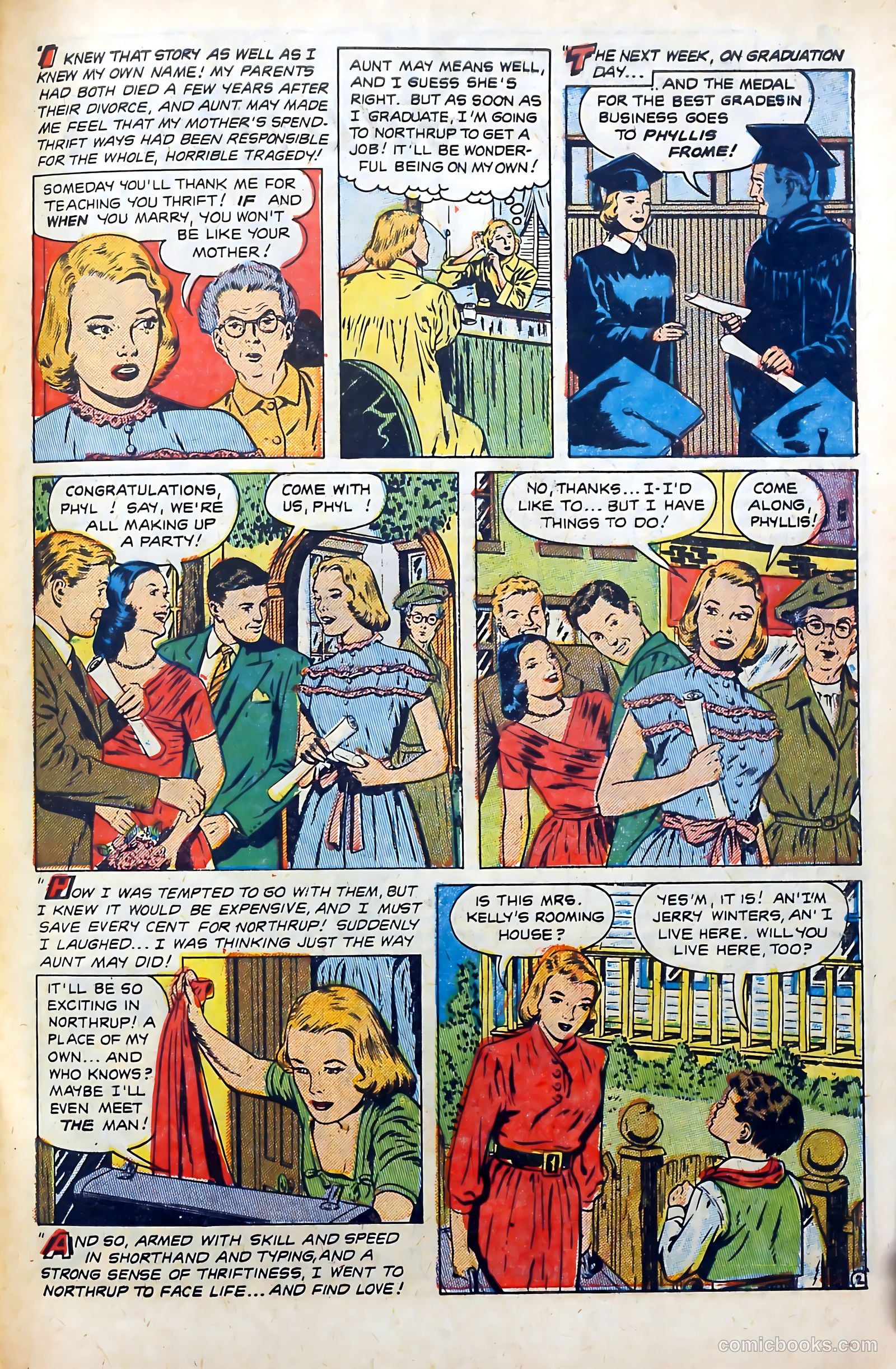 Popular Romance #19 (1952) — page 27 of 36