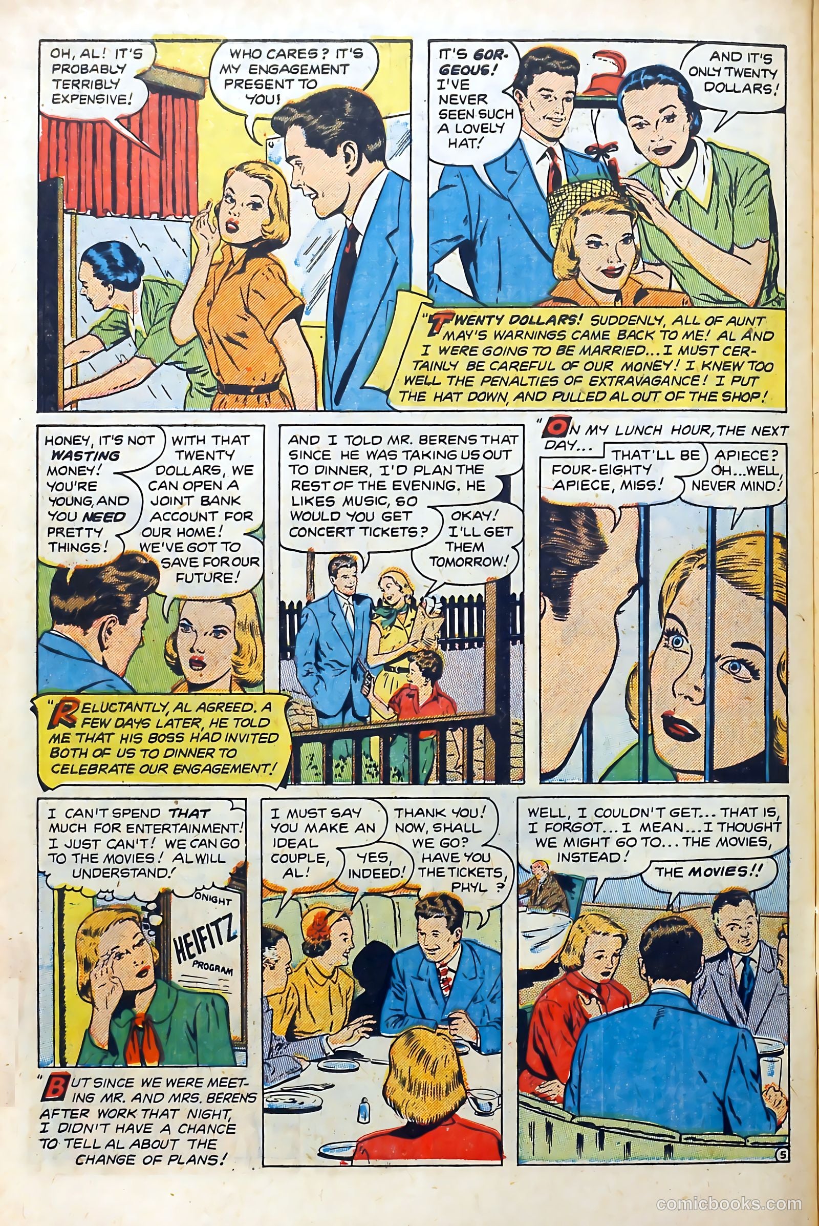 Popular Romance #19 (1952) — page 30 of 36