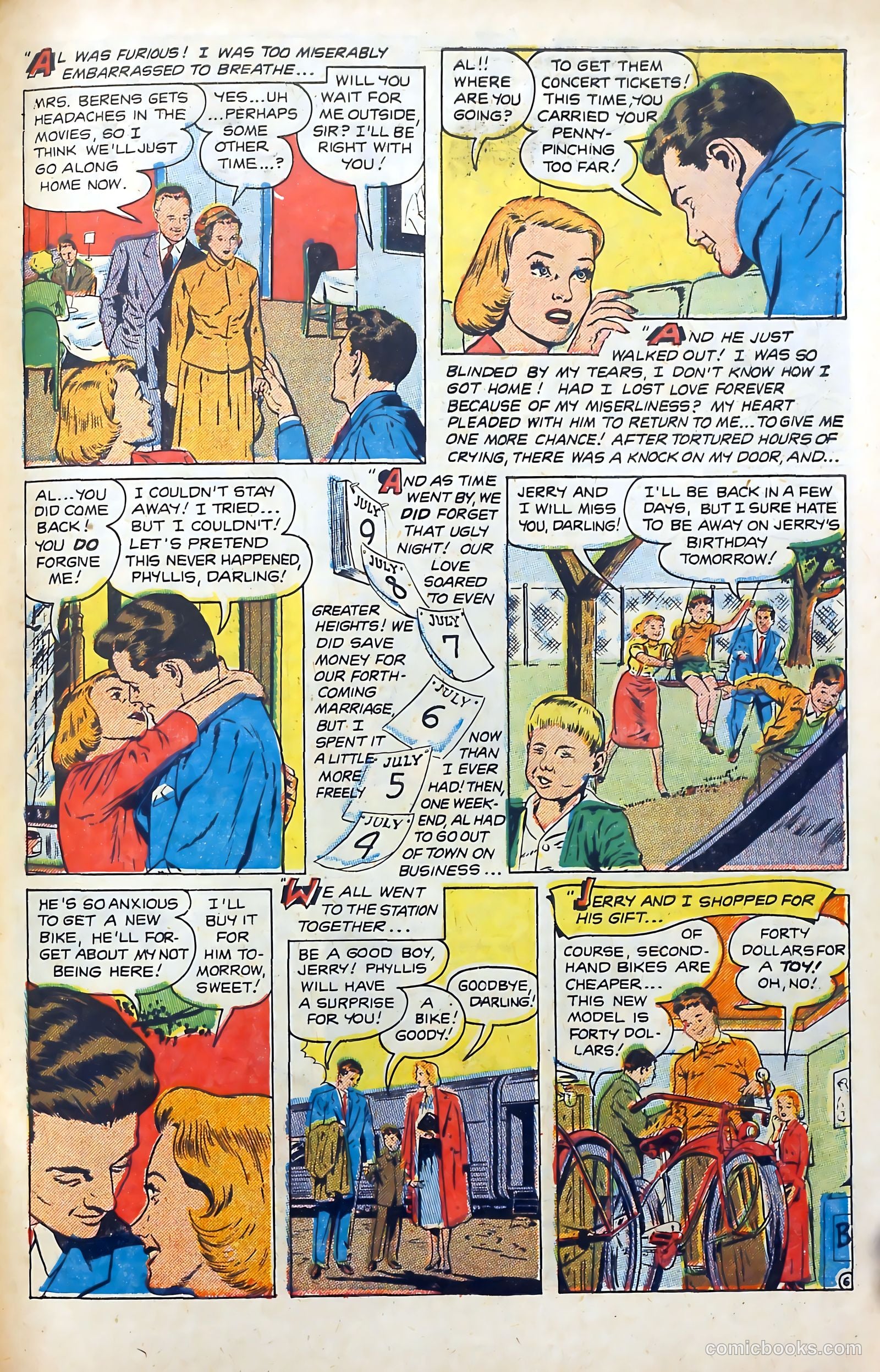 Popular Romance #19 (1952) — page 31 of 36