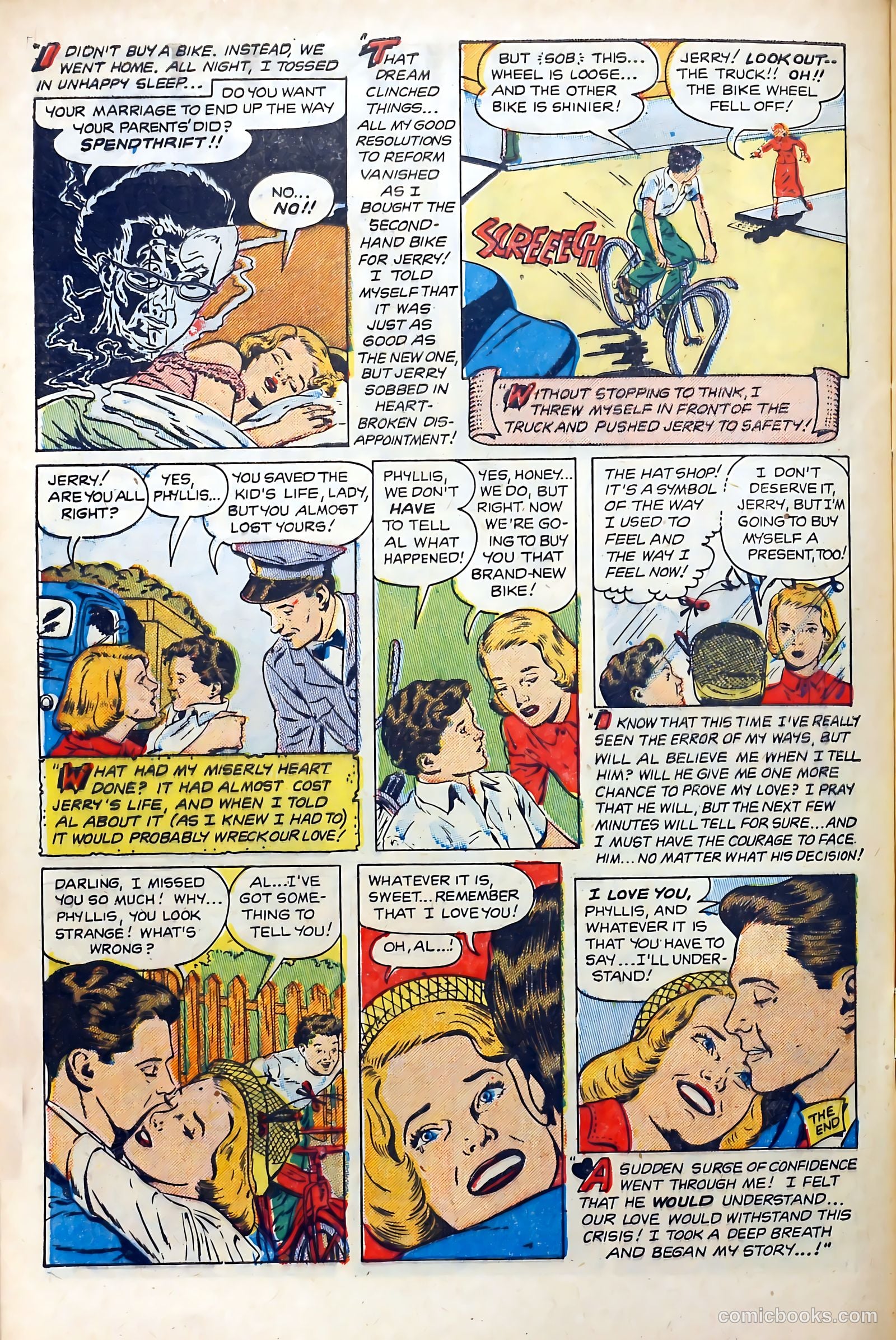 Popular Romance #19 (1952) — page 32 of 36