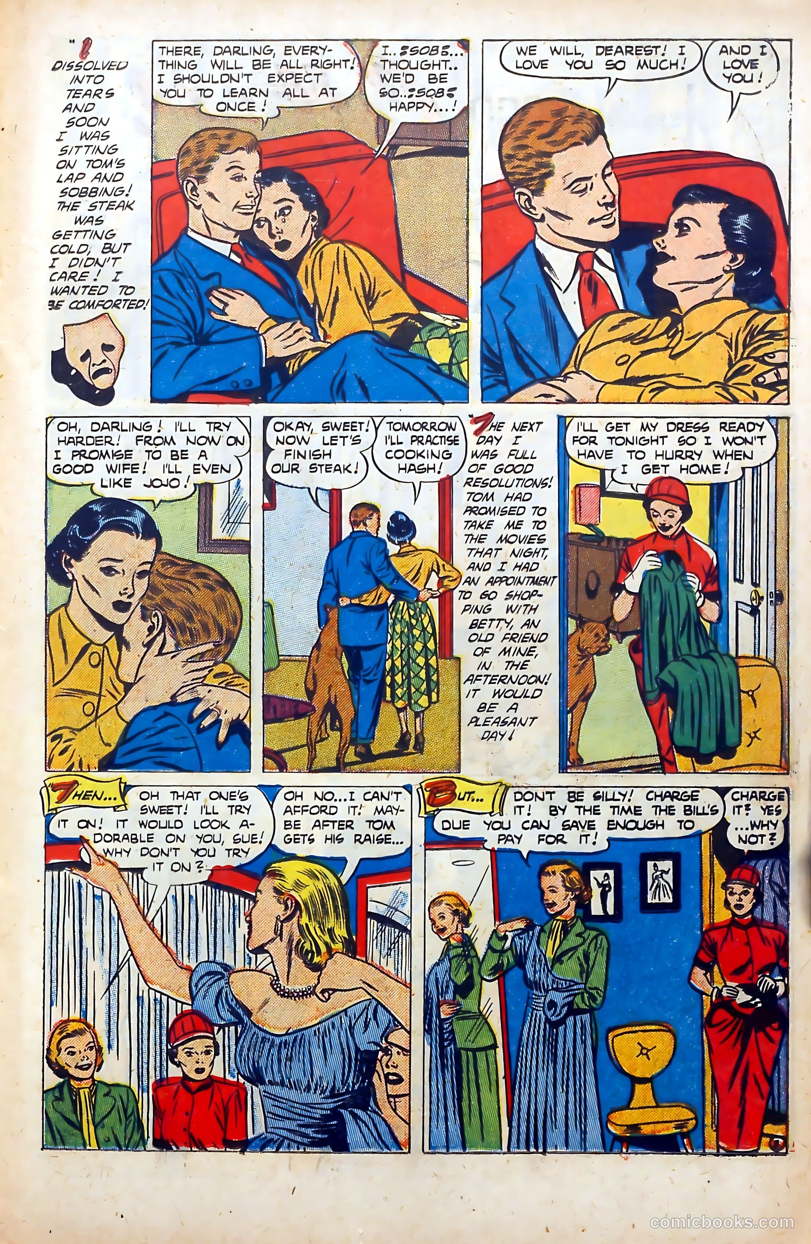 Popular Romance #20 (1952) — page 15 of 37