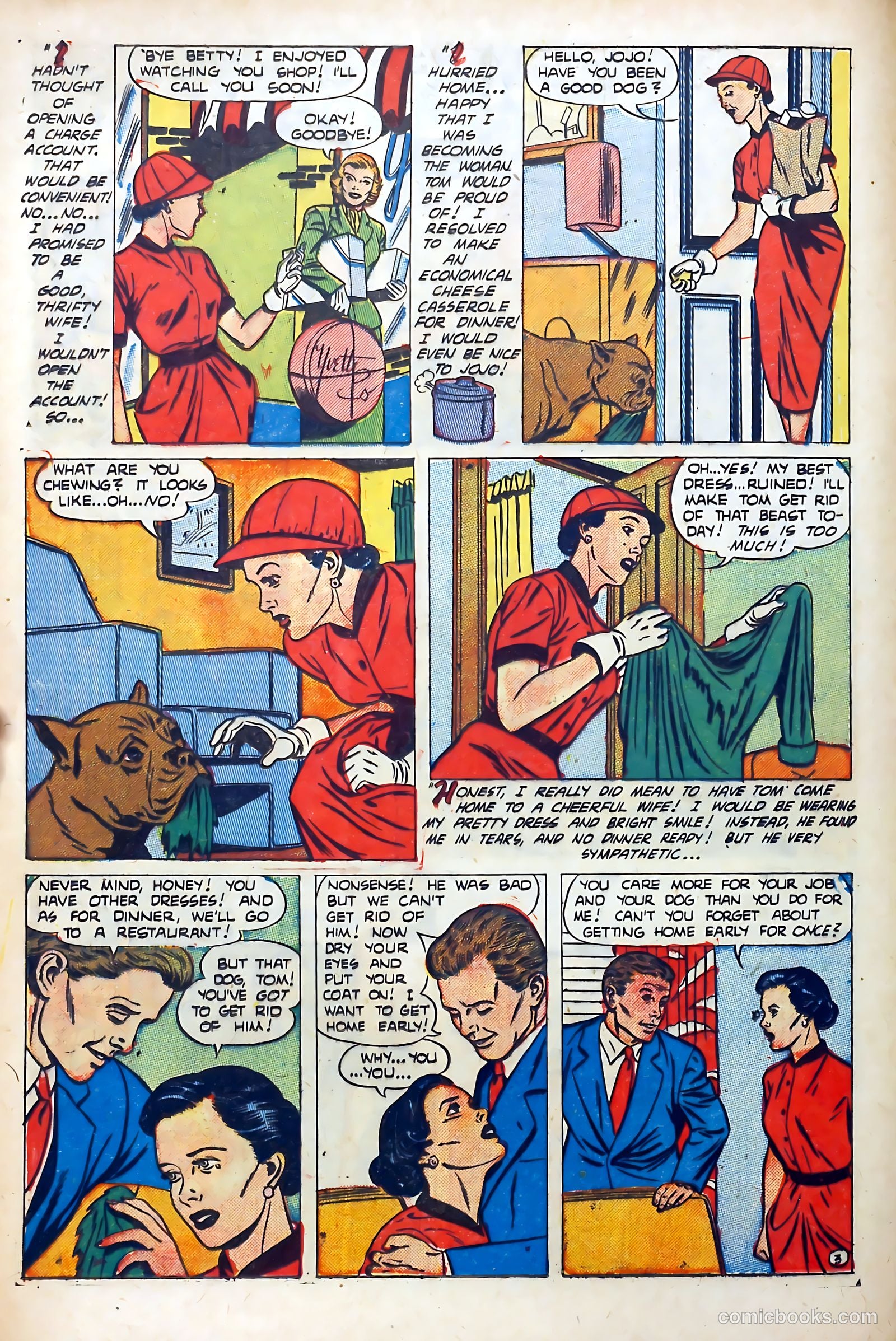 Popular Romance #20 (1952) — page 16 of 37