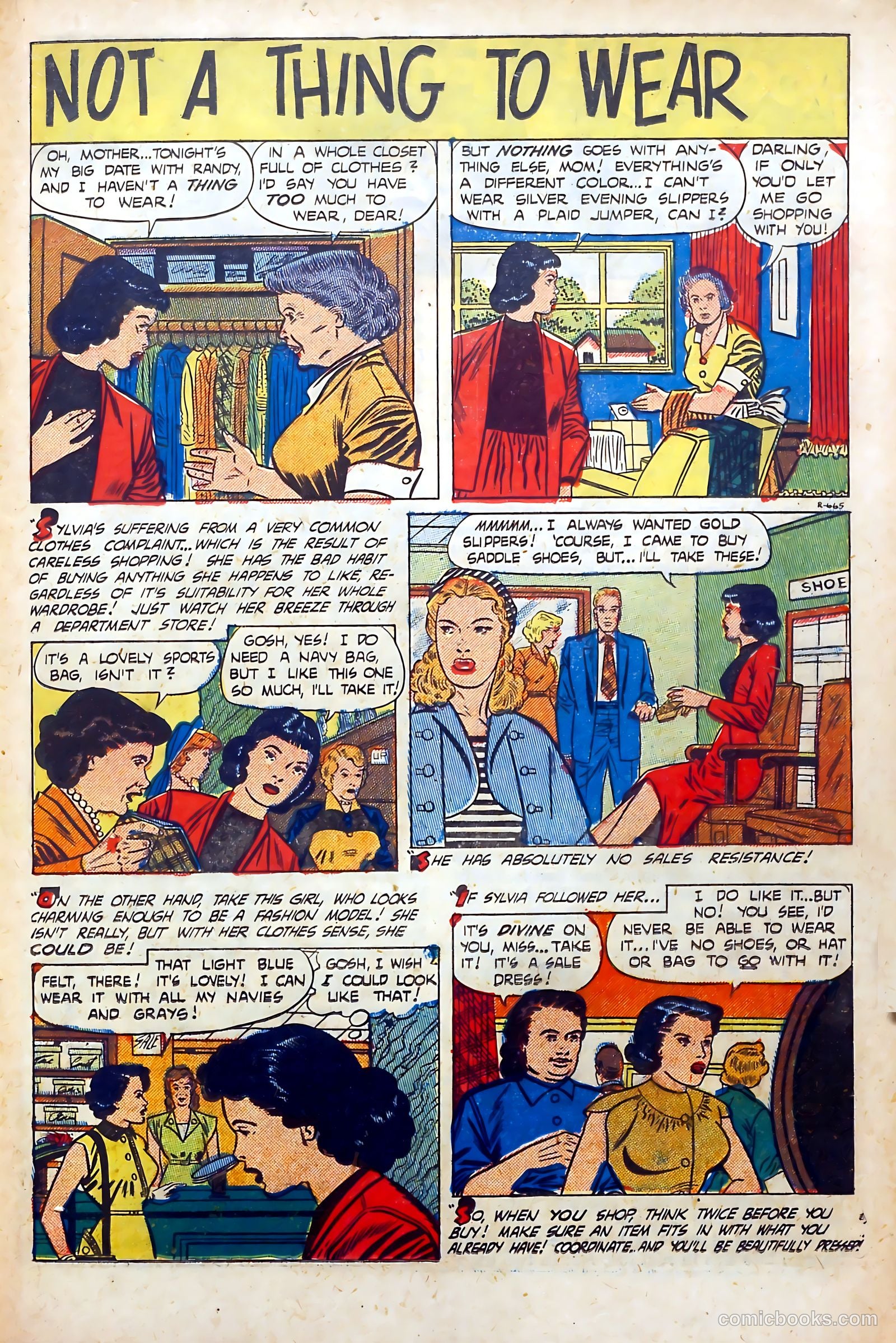 Popular Romance #20 (1952) — page 19 of 37