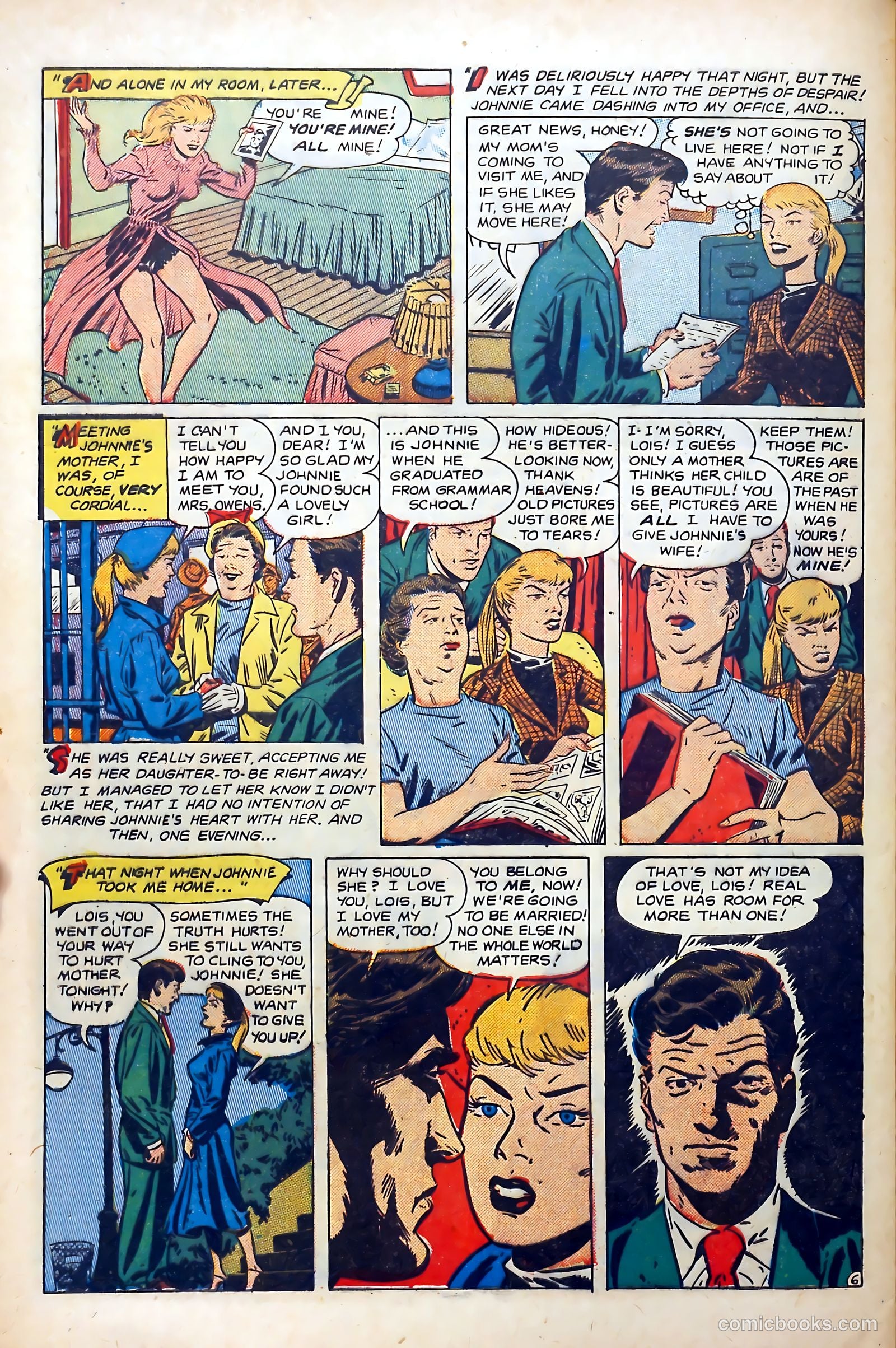 Popular Romance #20 (1952) — page 28 of 37