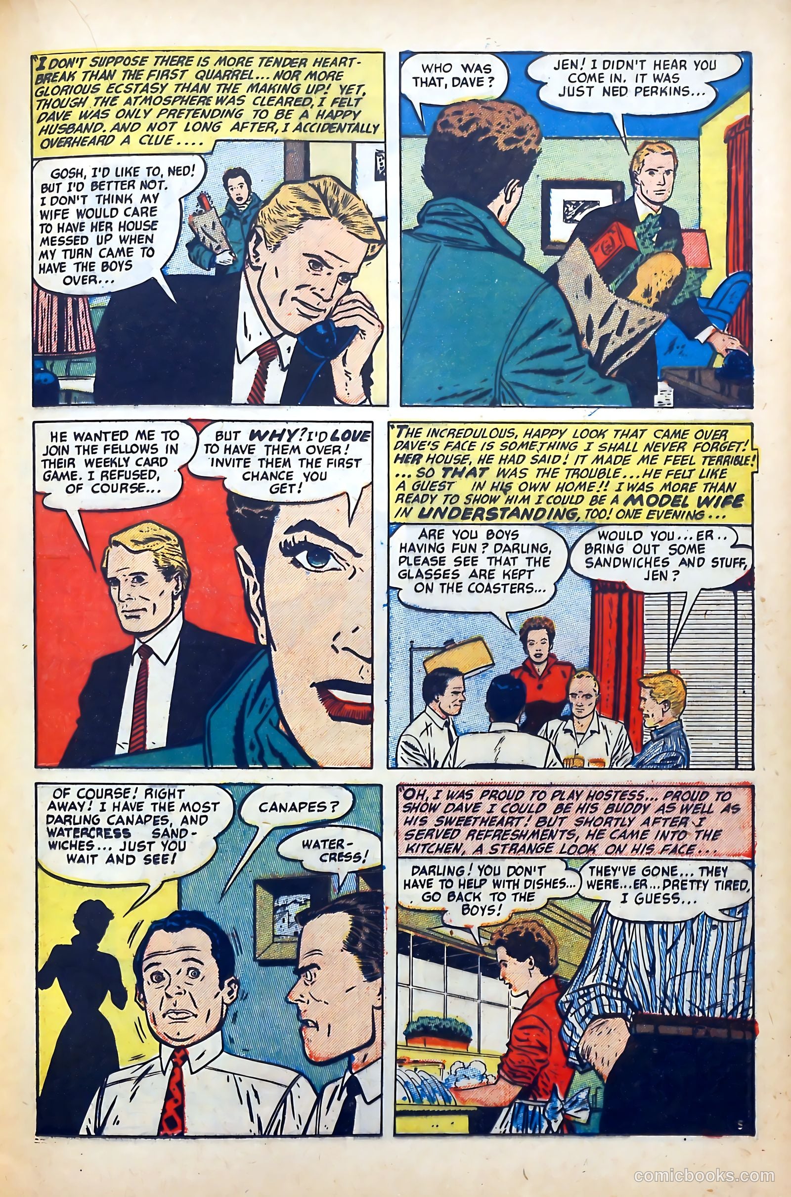 Popular Romance #21 (1952) — page 17 of 36