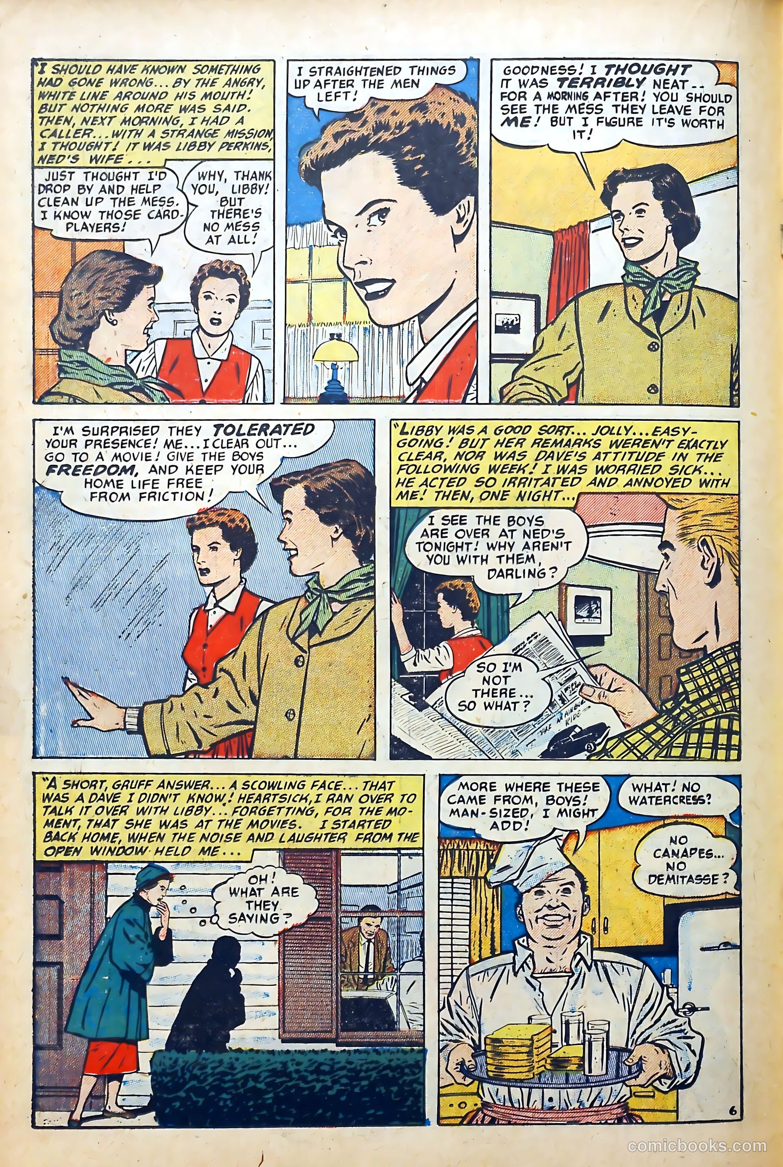 Popular Romance #21 (1952) — page 18 of 36