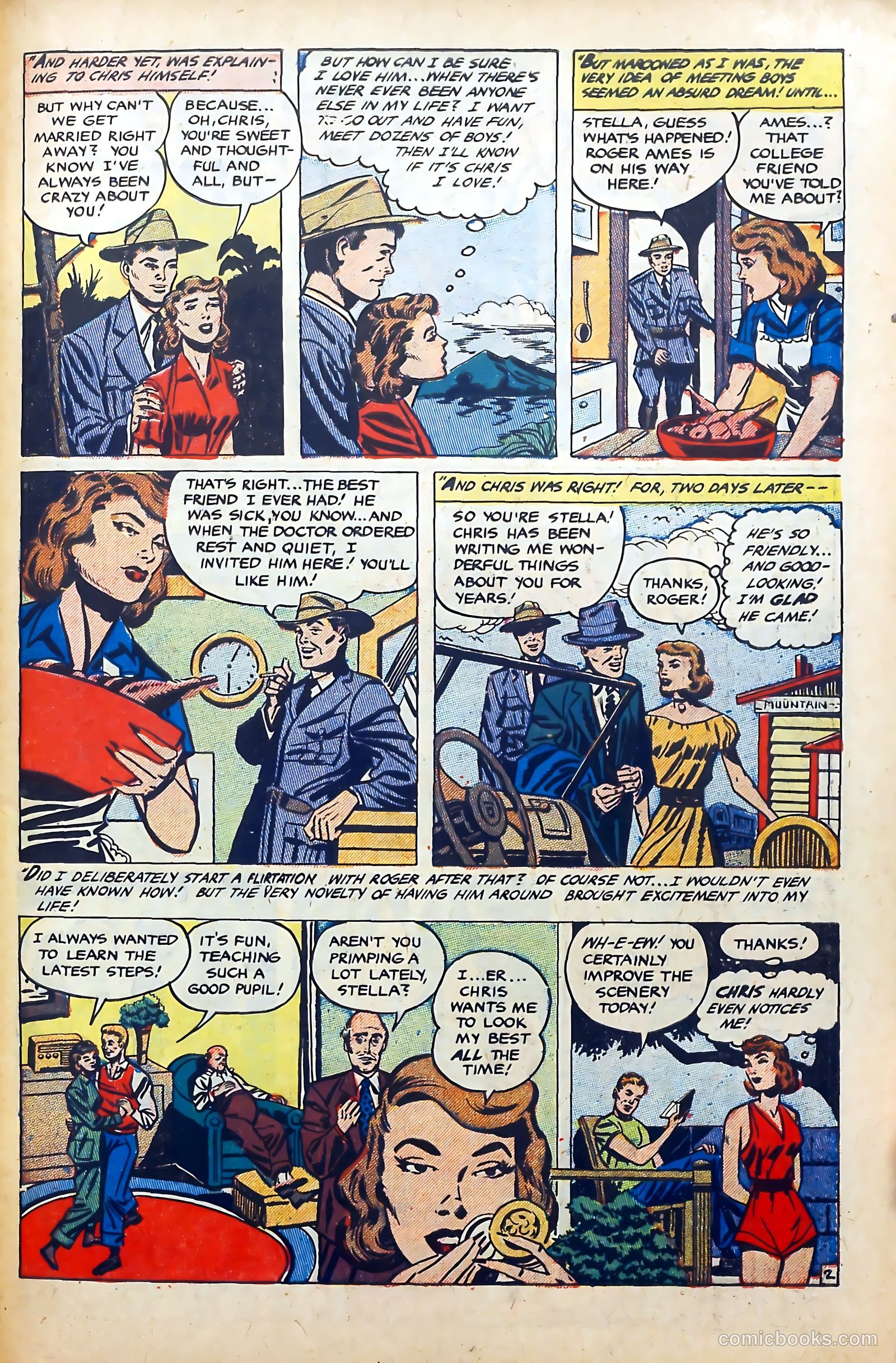 Popular Romance #21 (1952) — page 27 of 36