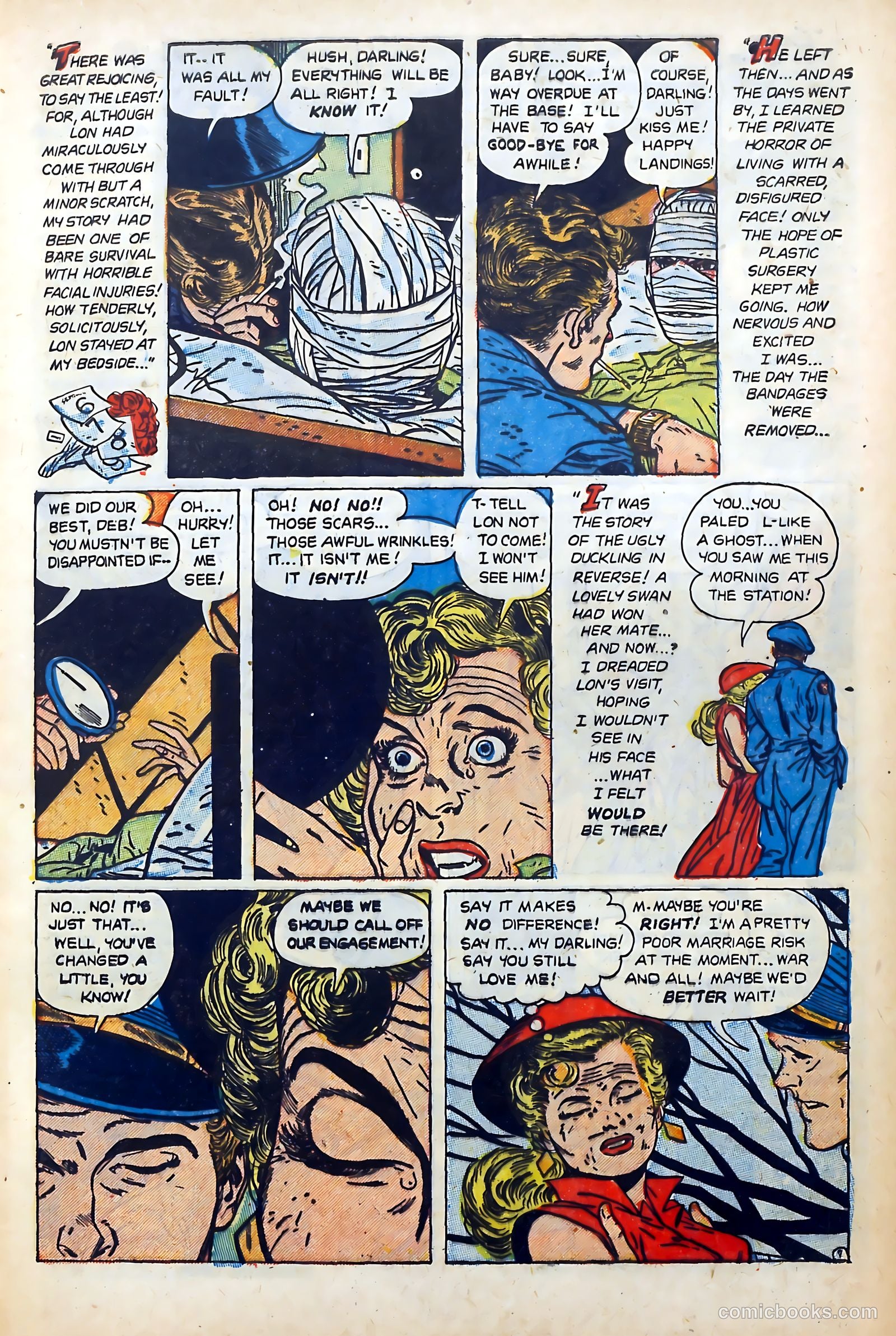 Popular Romance #22 (1953) — page 9 of 37