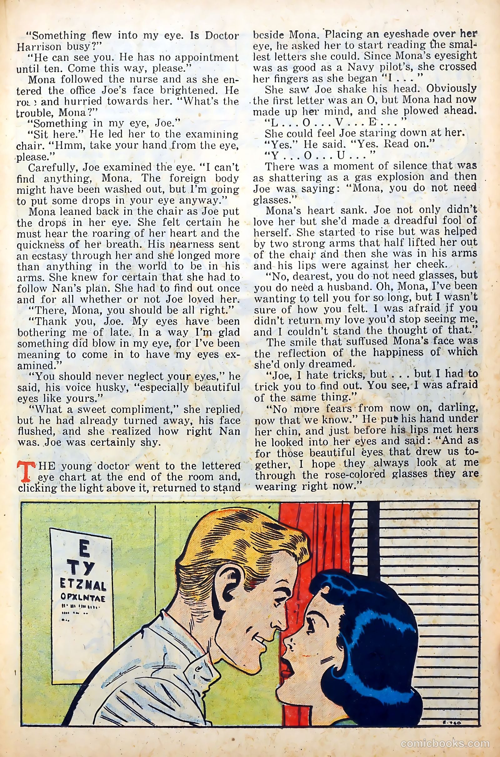 Popular Romance #22 (1953) — page 23 of 37