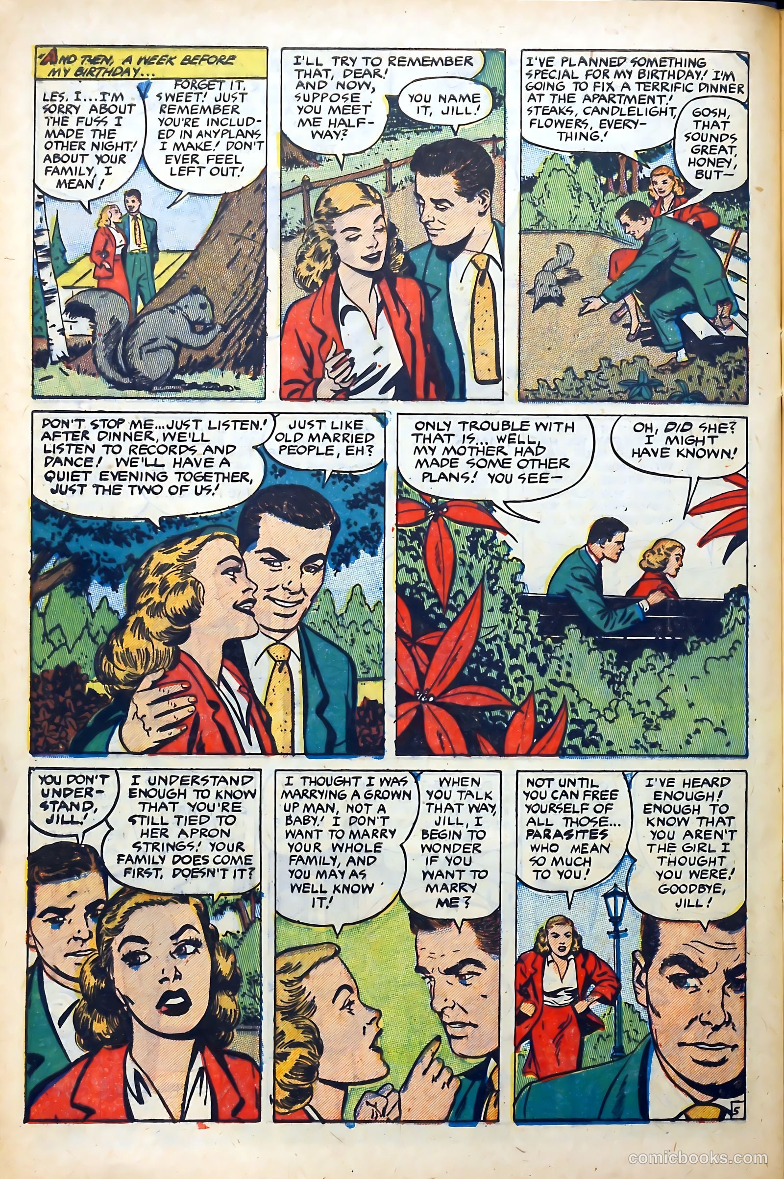 Popular Romance #22 (1953) — page 28 of 37