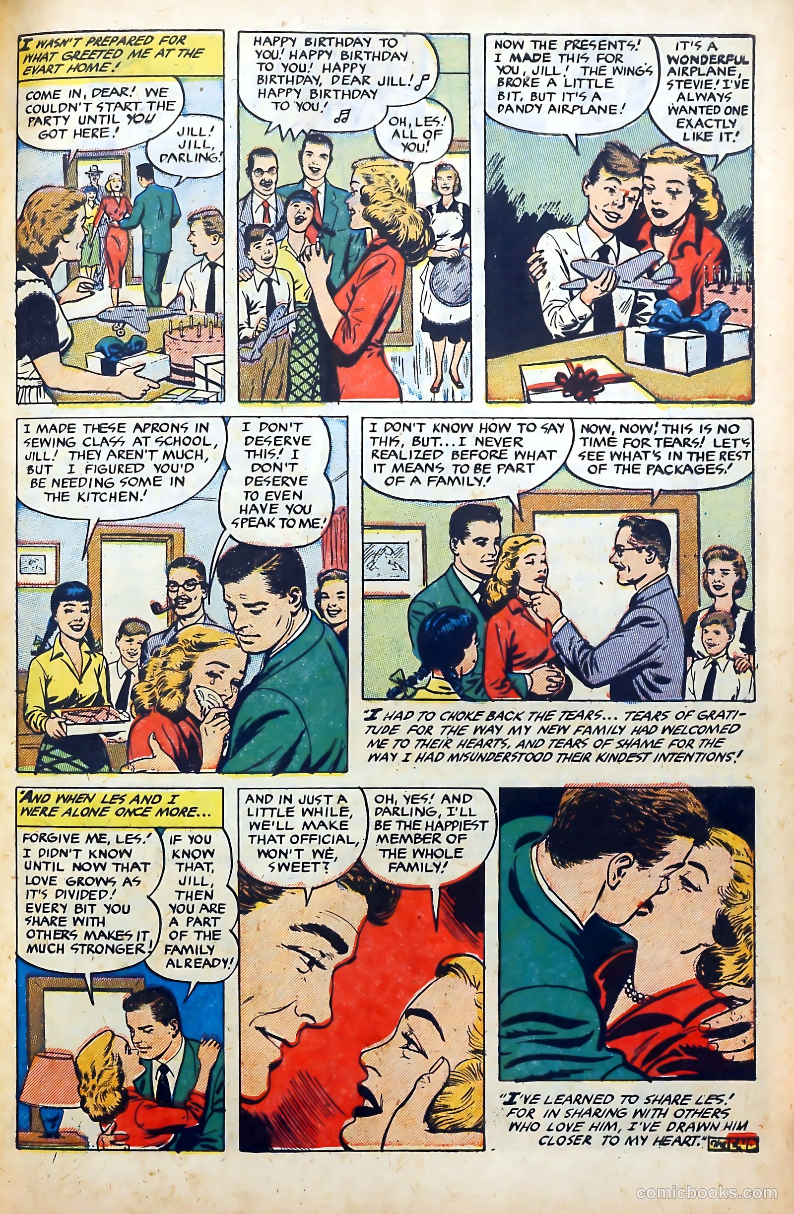Popular Romance #22 (1953) — page 31 of 37