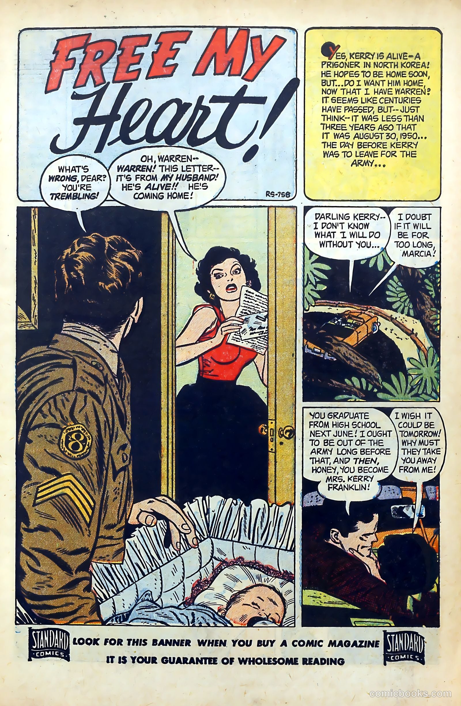 Popular Romance #23 (1953) — page 3 of 36