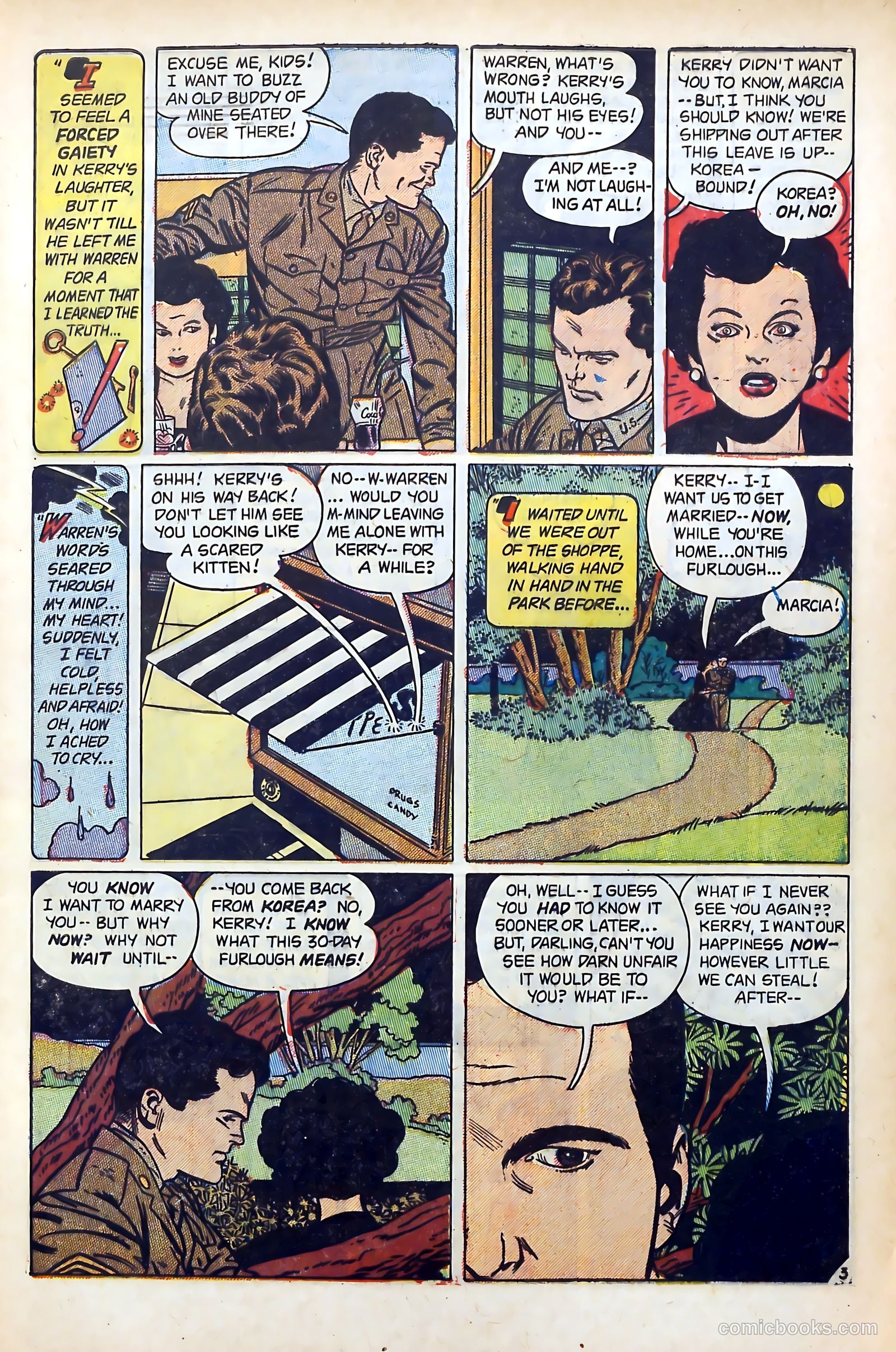 Popular Romance #23 (1953) — page 5 of 36