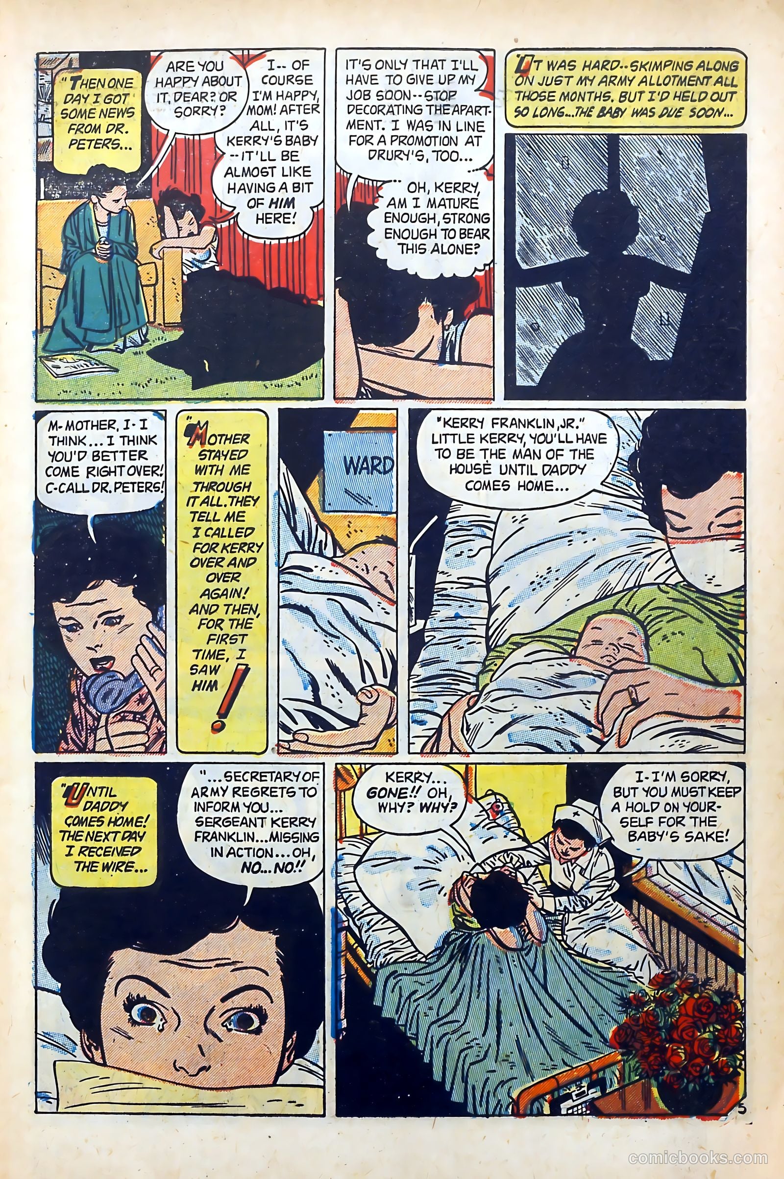 Popular Romance #23 (1953) — page 7 of 36