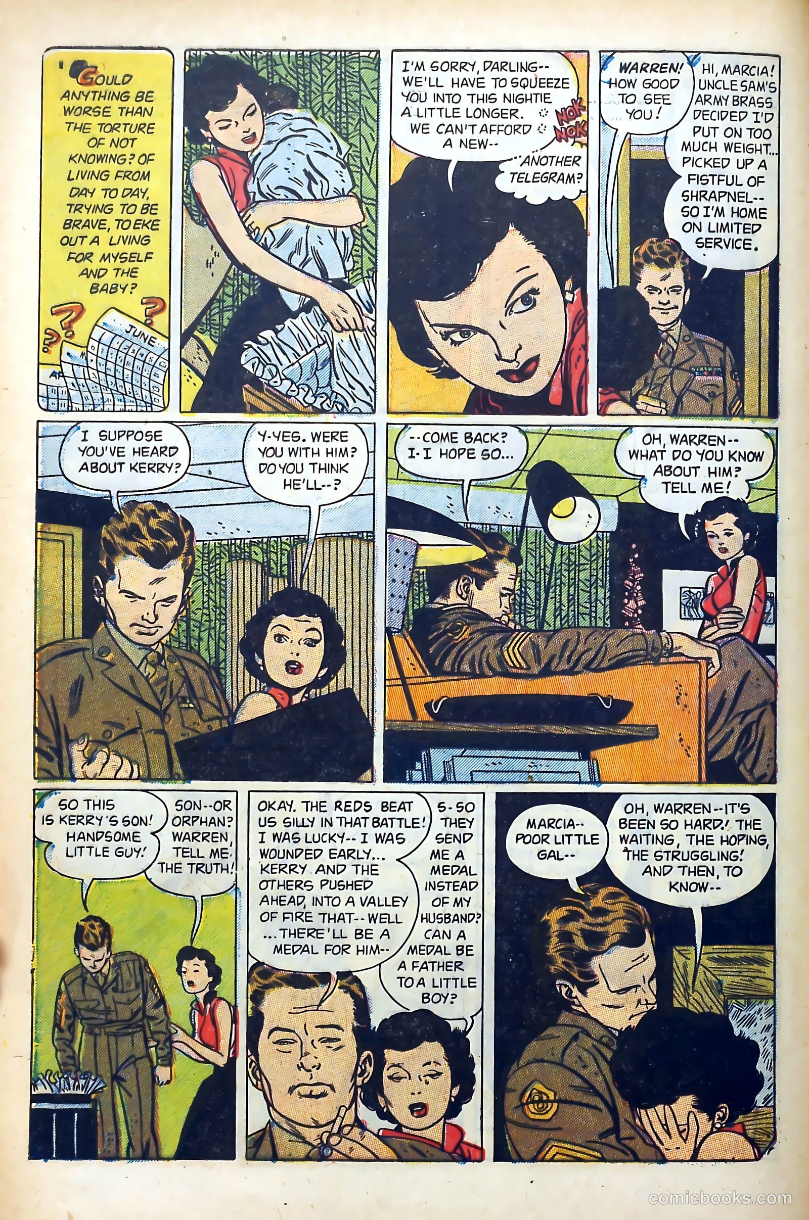 Popular Romance #23 (1953) — page 8 of 36