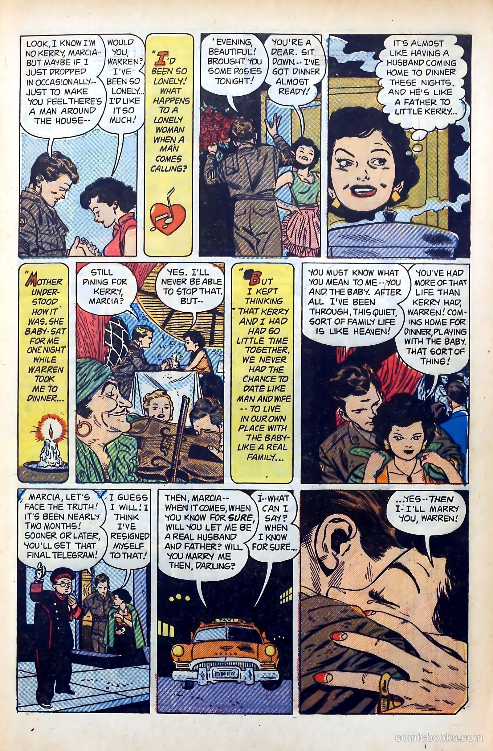 Popular Romance #23 (1953) — page 9 of 36