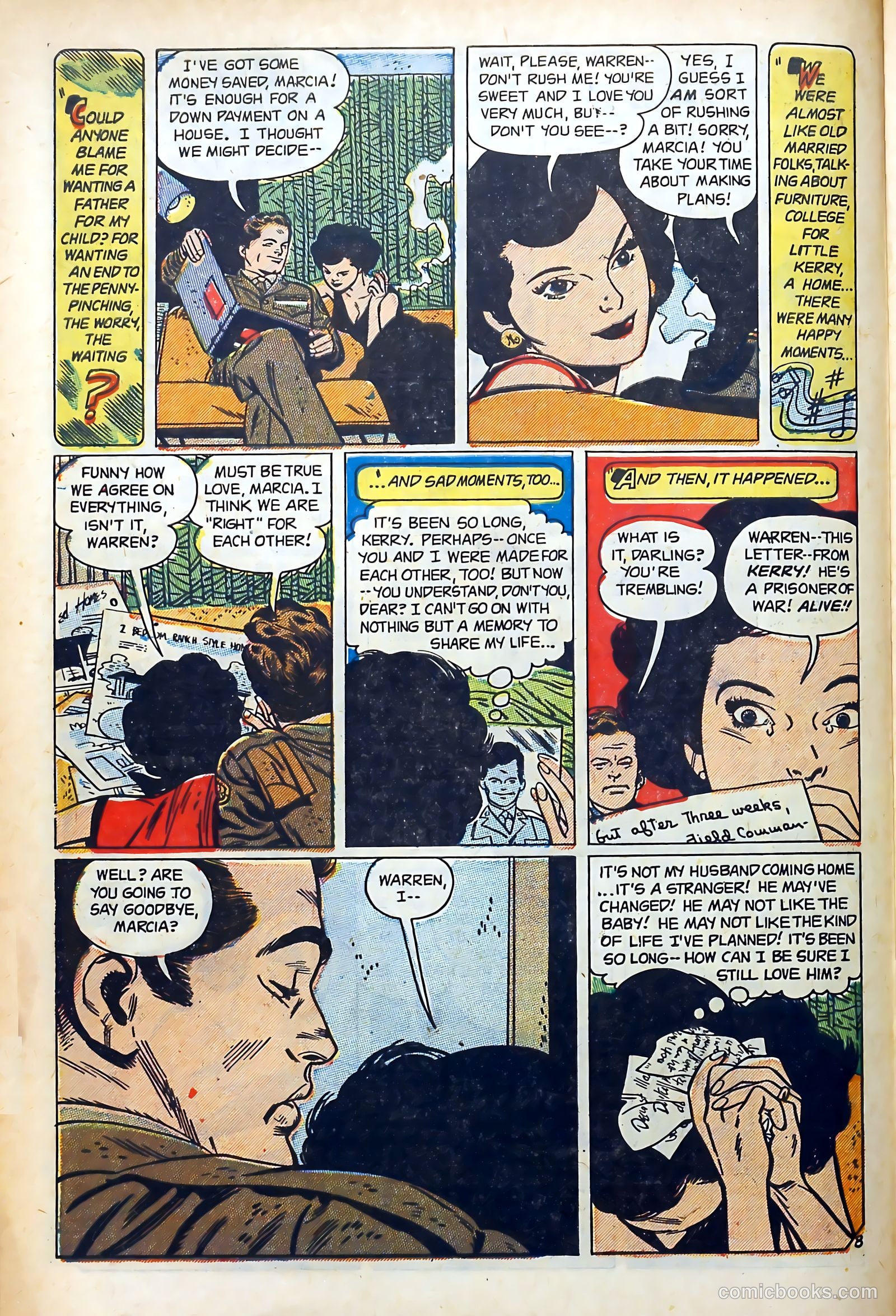 Popular Romance #23 (1953) — page 10 of 36