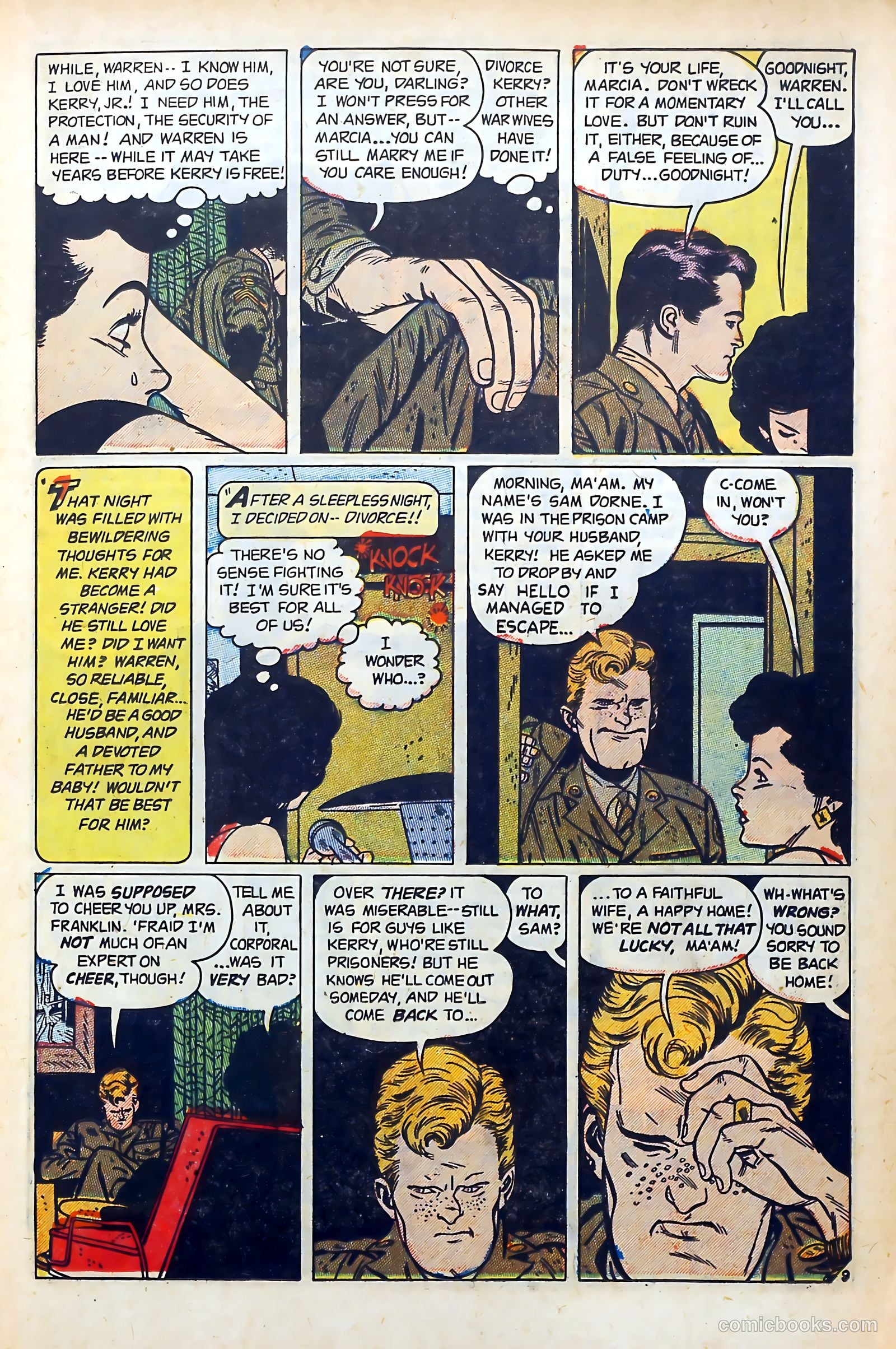 Popular Romance #23 (1953) — page 11 of 36