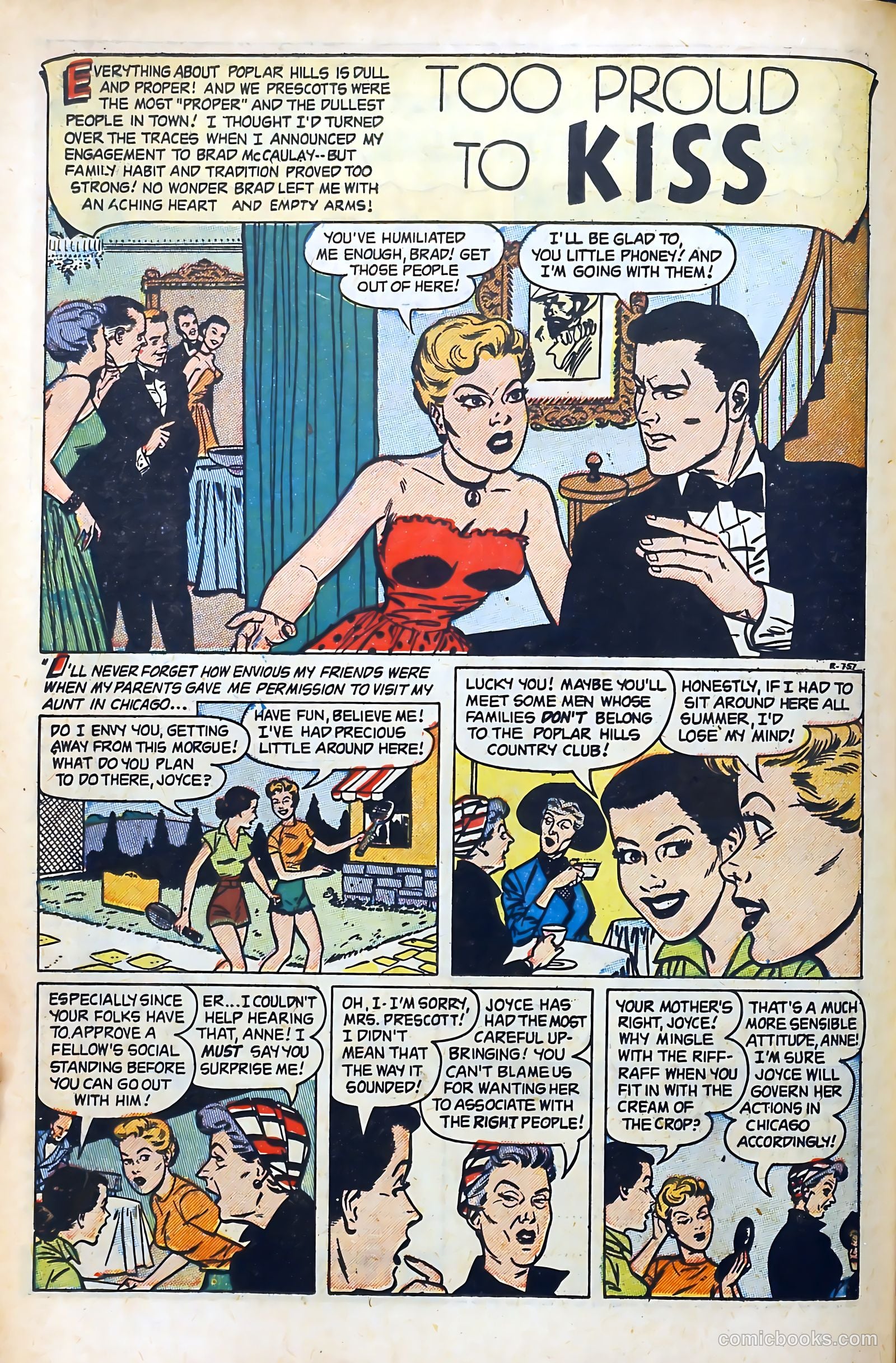 Popular Romance #23 (1953) — page 14 of 36