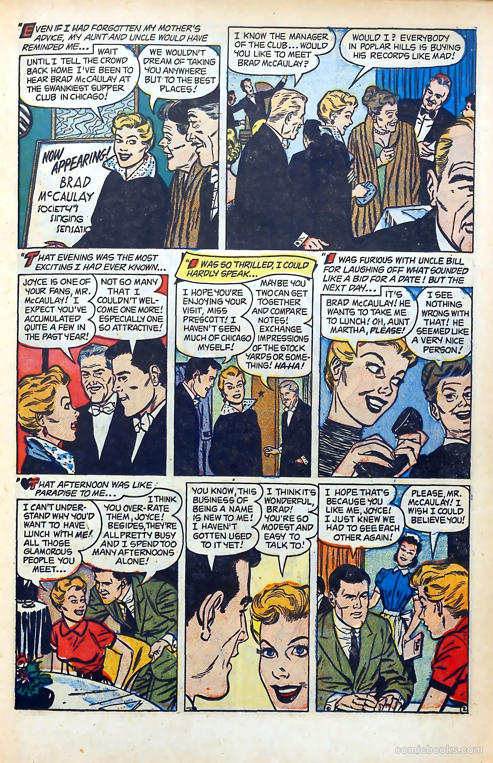 Popular Romance #23 (1953) — page 15 of 36