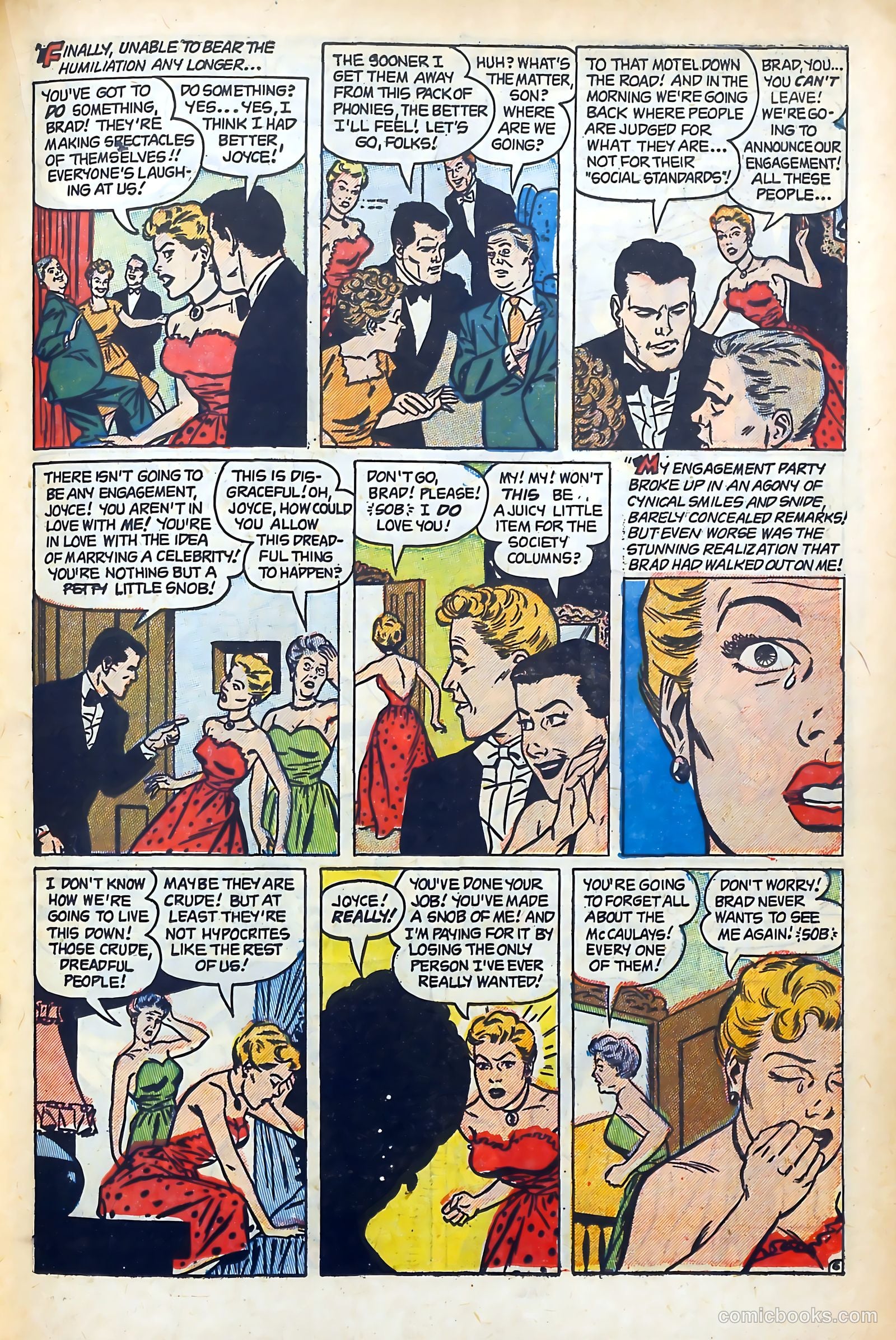 Popular Romance #23 (1953) — page 19 of 36
