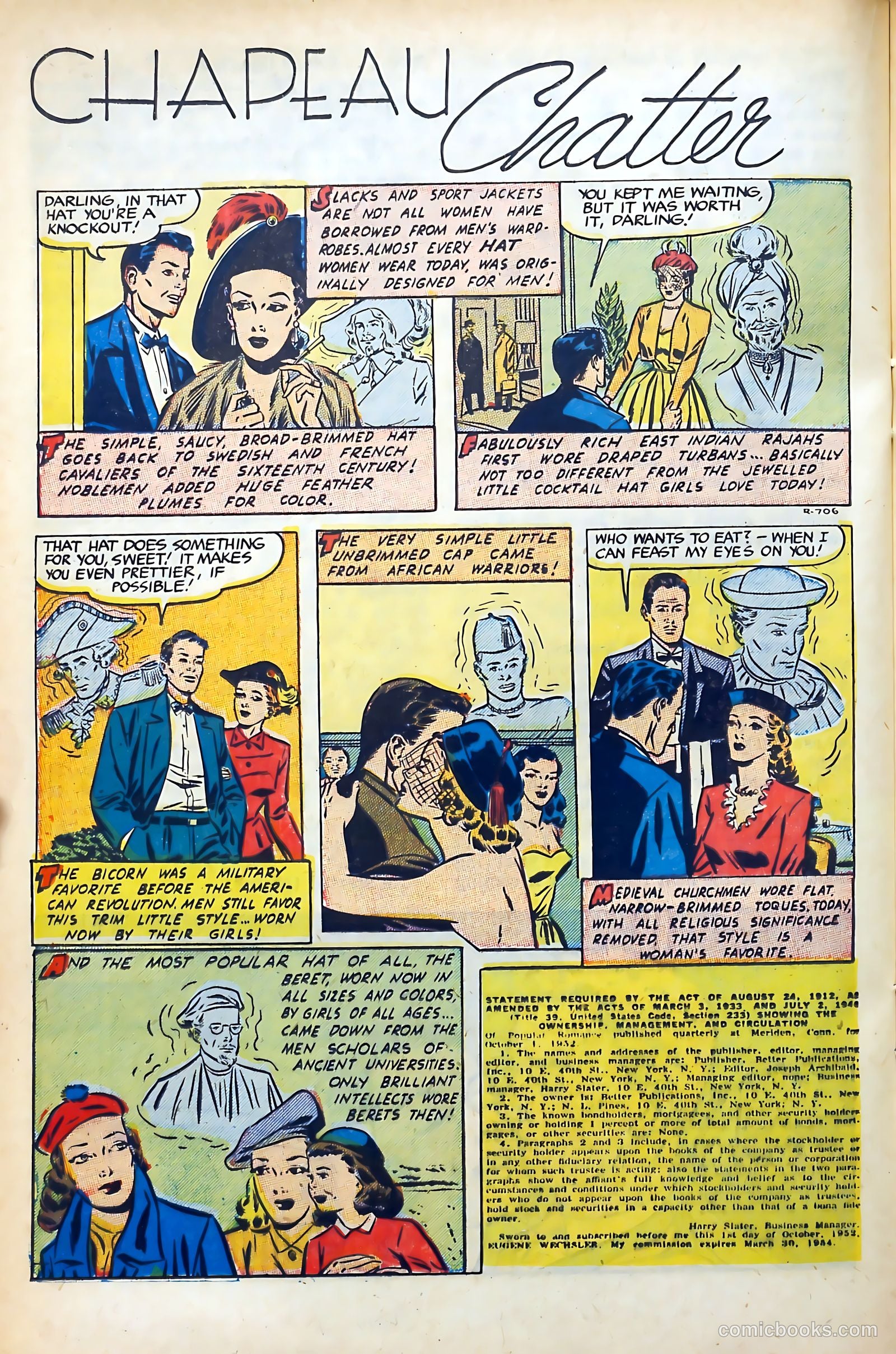 Popular Romance #23 (1953) — page 24 of 36