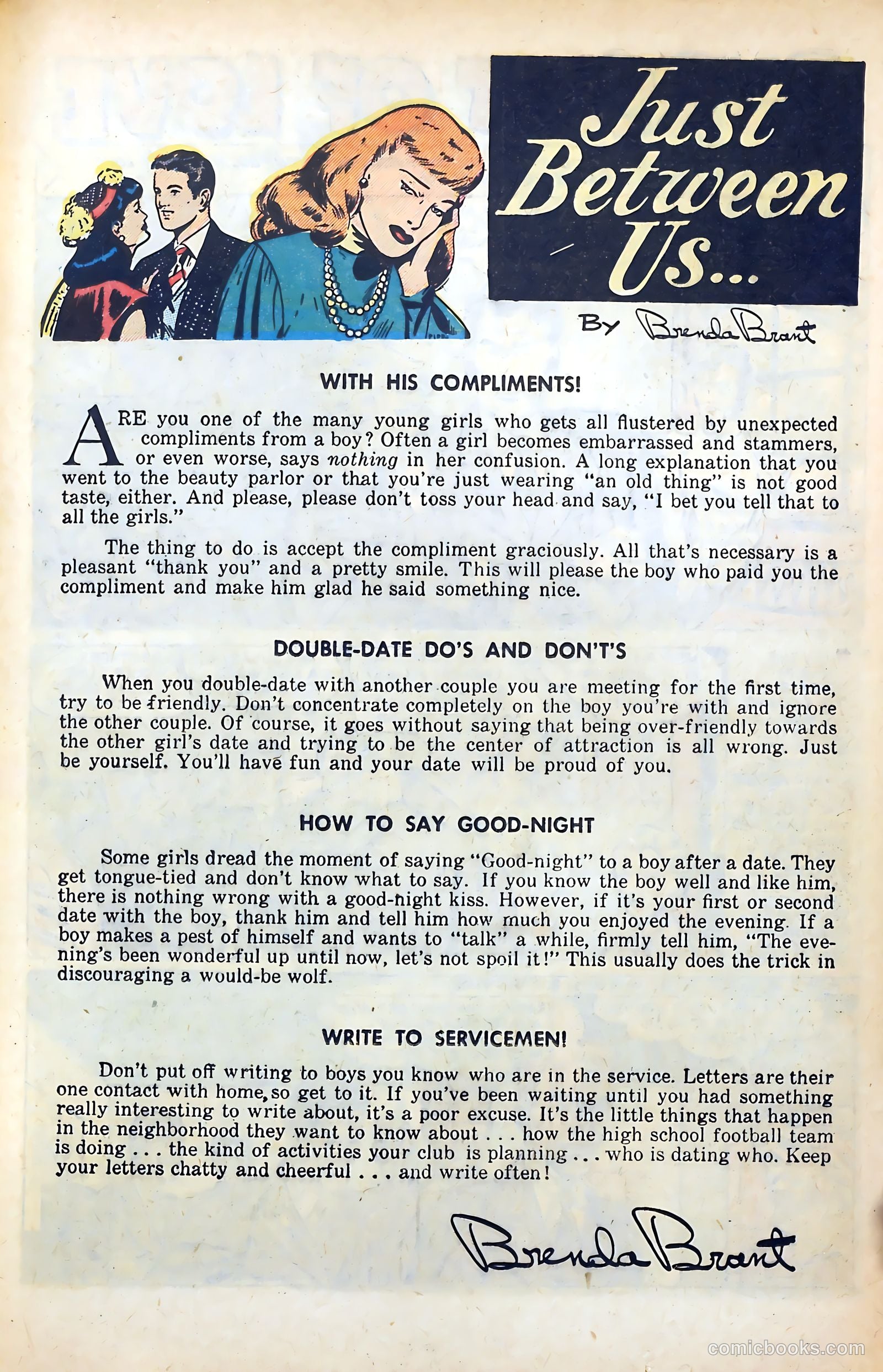 Popular Romance #23 (1953) — page 25 of 36