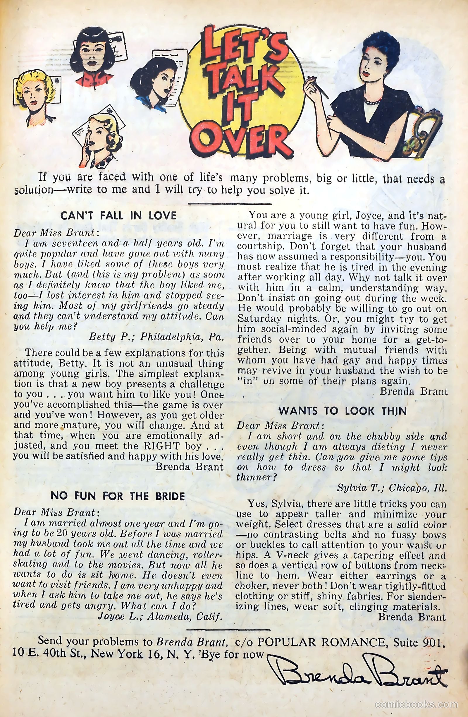 Popular Romance #23 (1953) — page 33 of 36