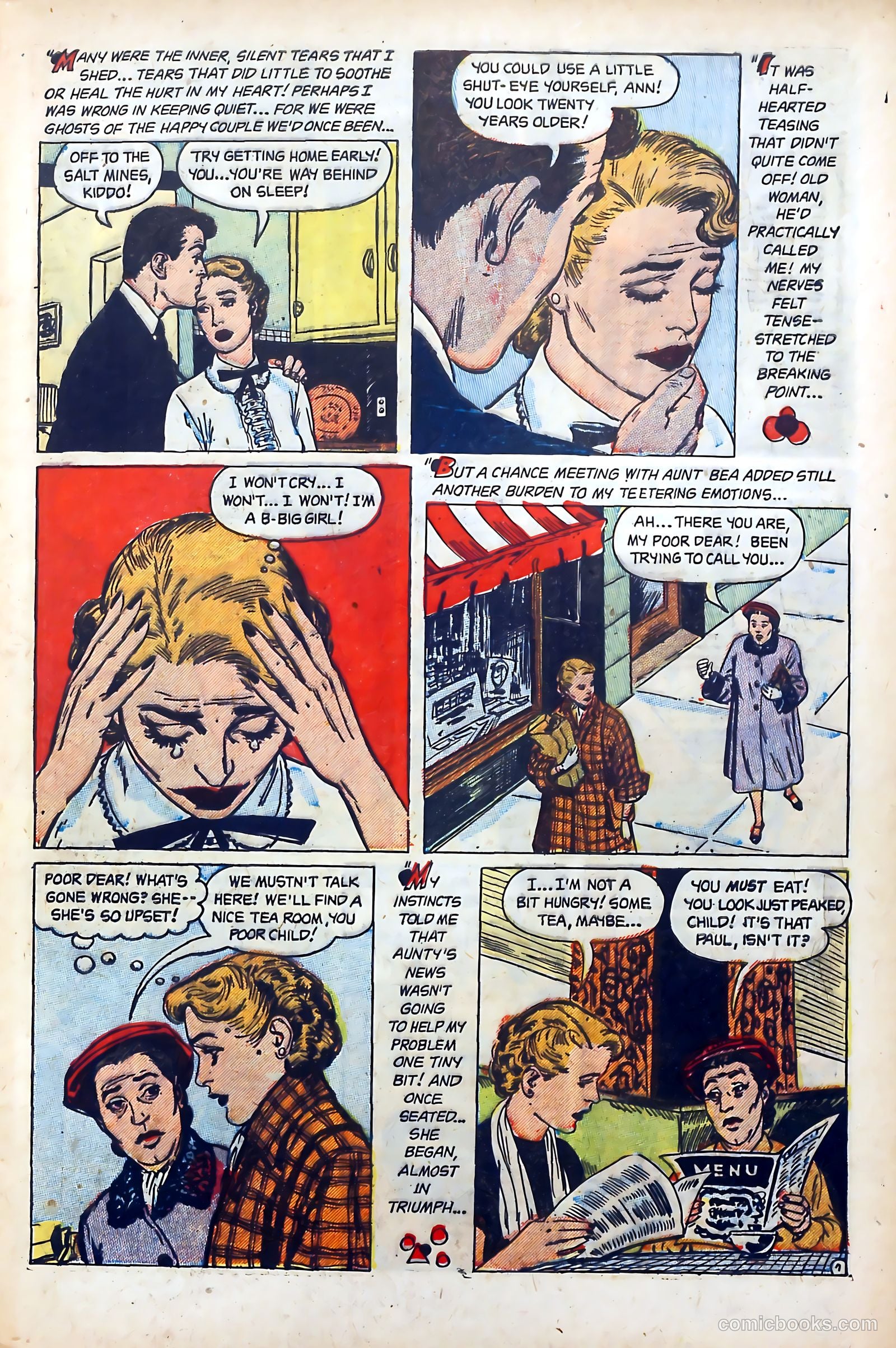 Popular Romance #24 (1953) — page 9 of 36