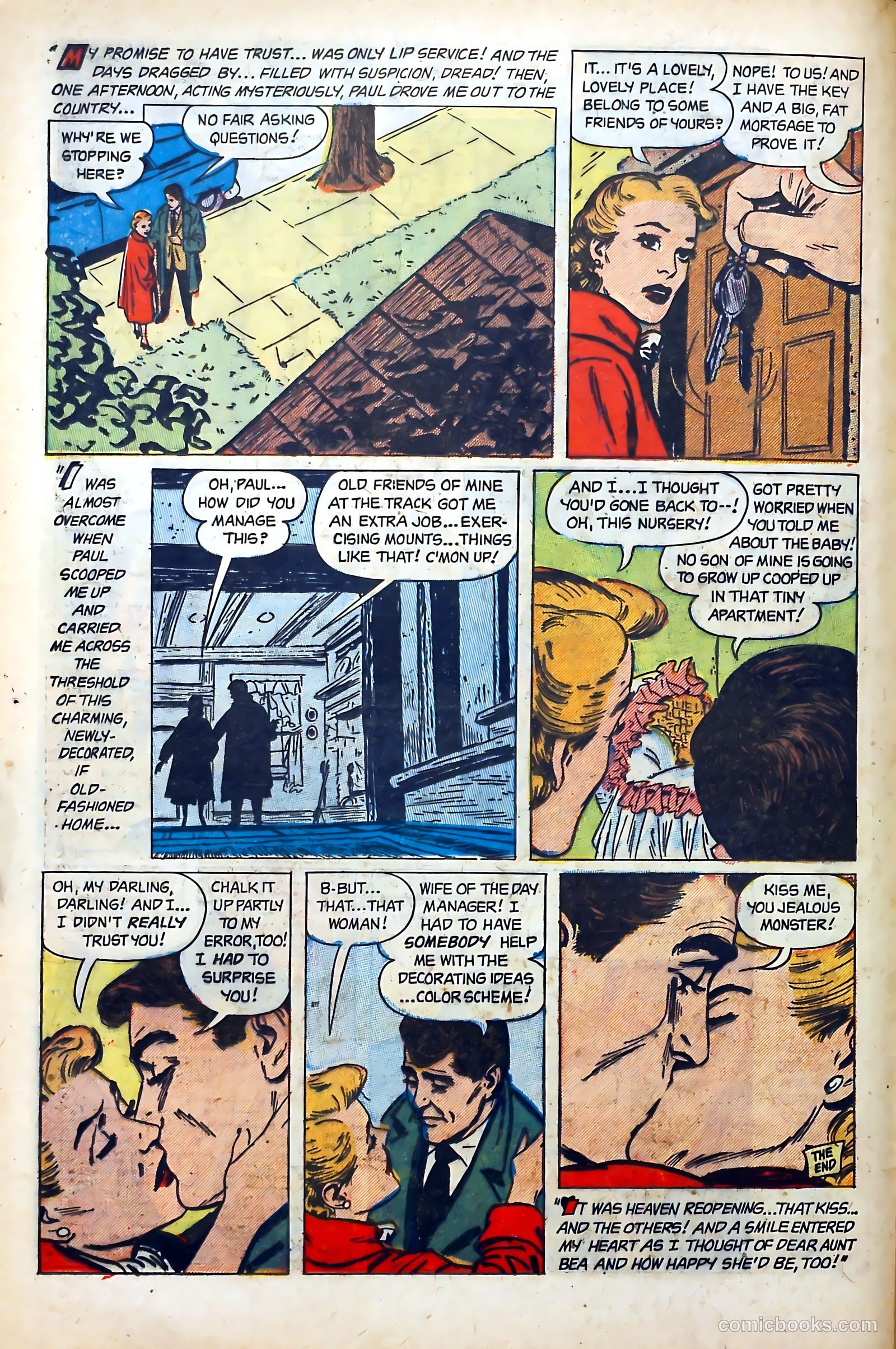 Popular Romance #24 (1953) — page 12 of 36
