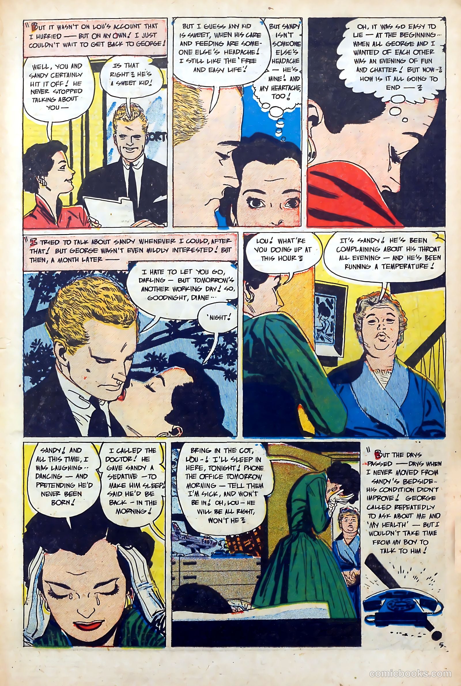 Popular Romance #24 (1953) — page 19 of 36