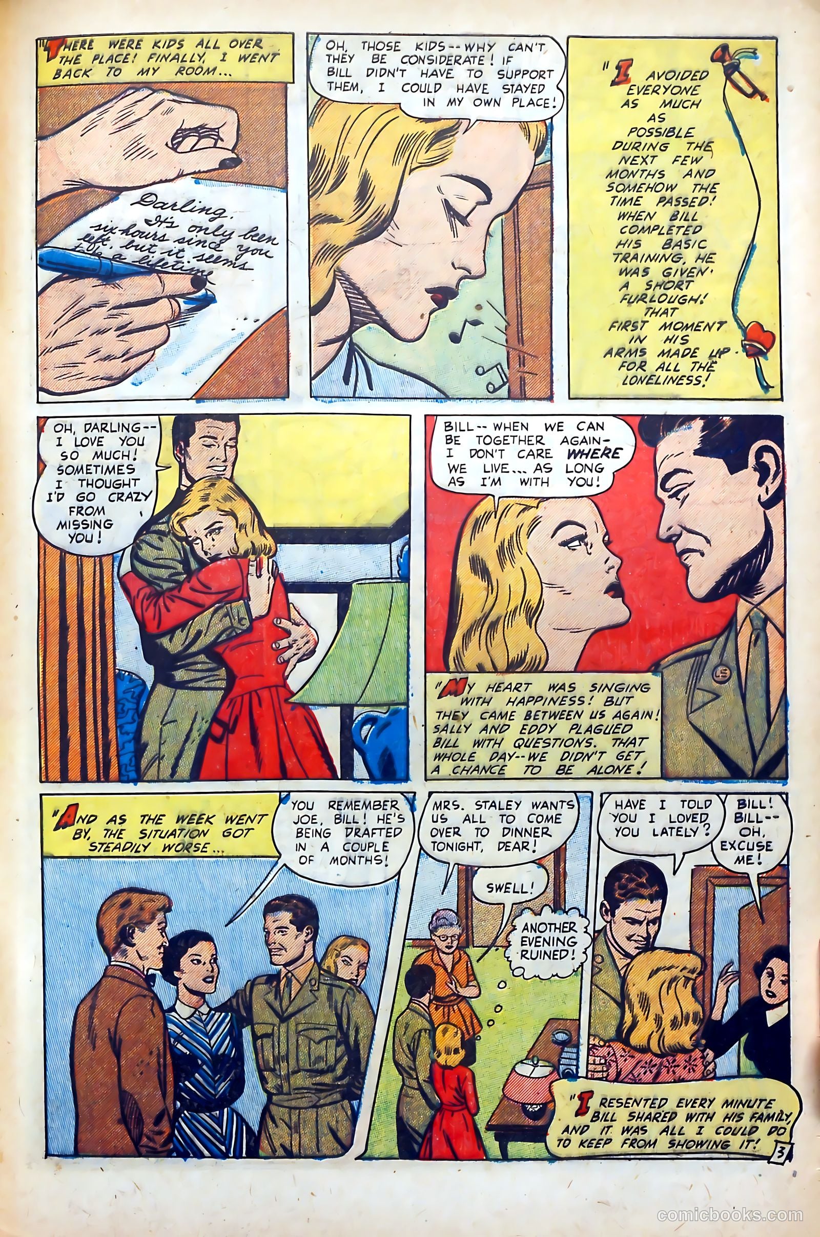 Popular Romance #24 (1953) — page 29 of 36