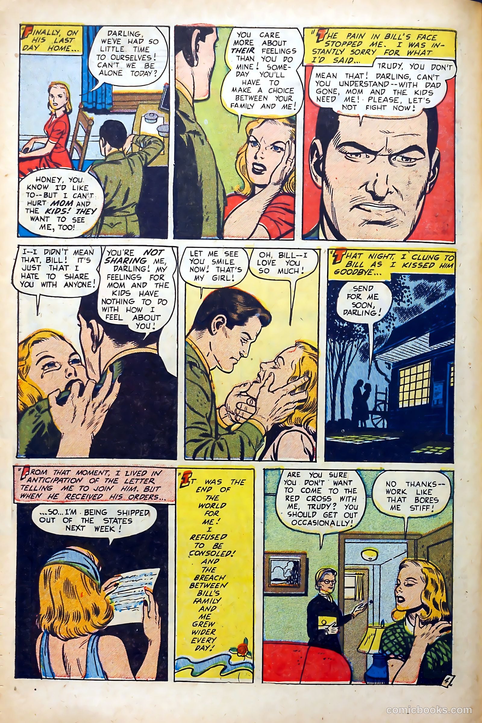Popular Romance #24 (1953) — page 30 of 36