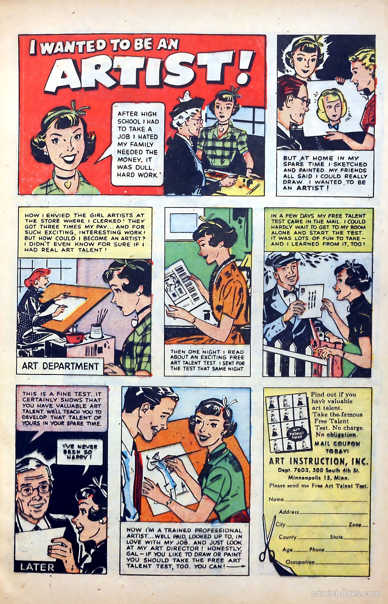 Popular Romance #25 (1953) — page 13 of 36