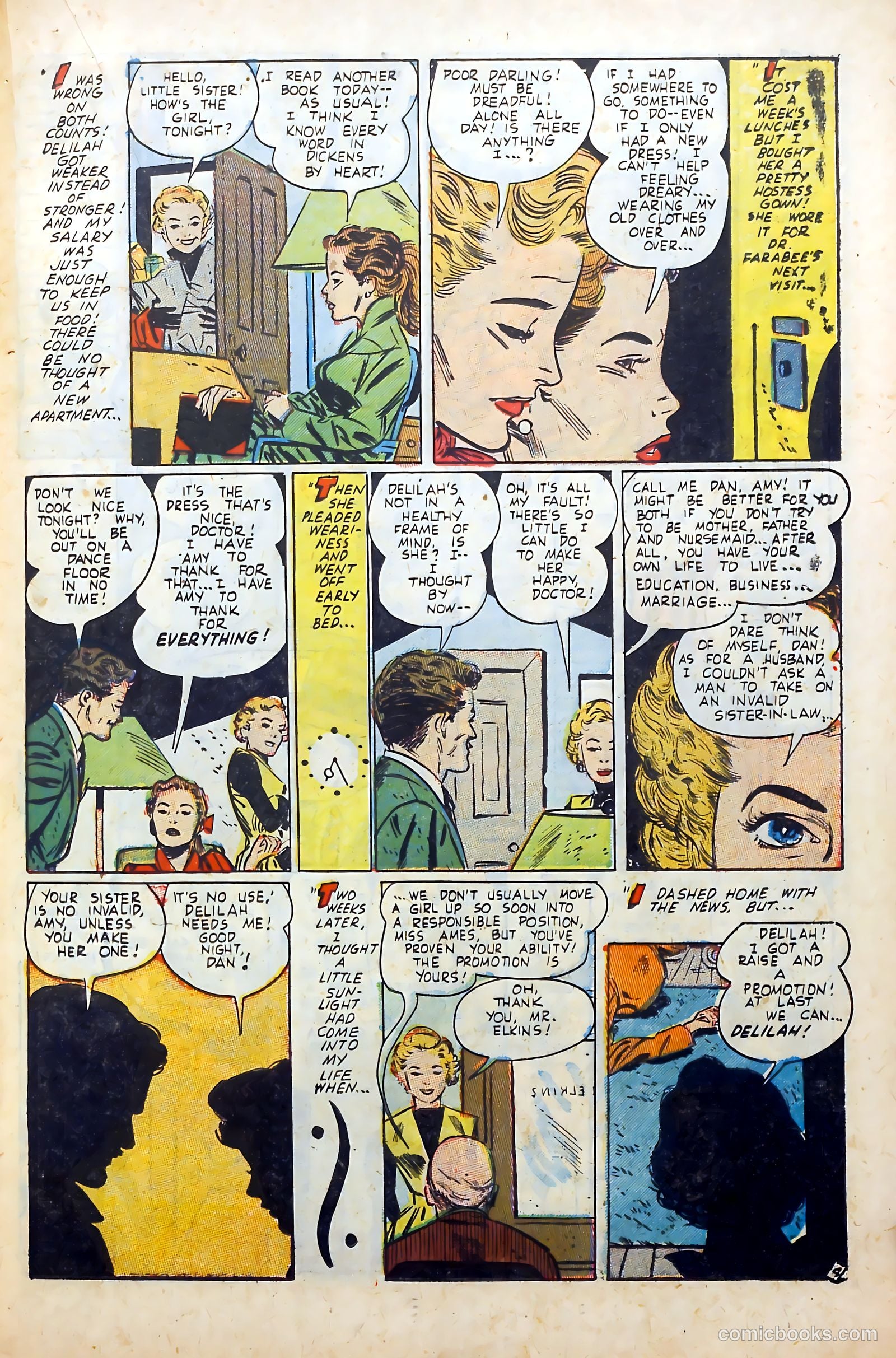 Popular Romance #26 (1953) — page 19 of 36