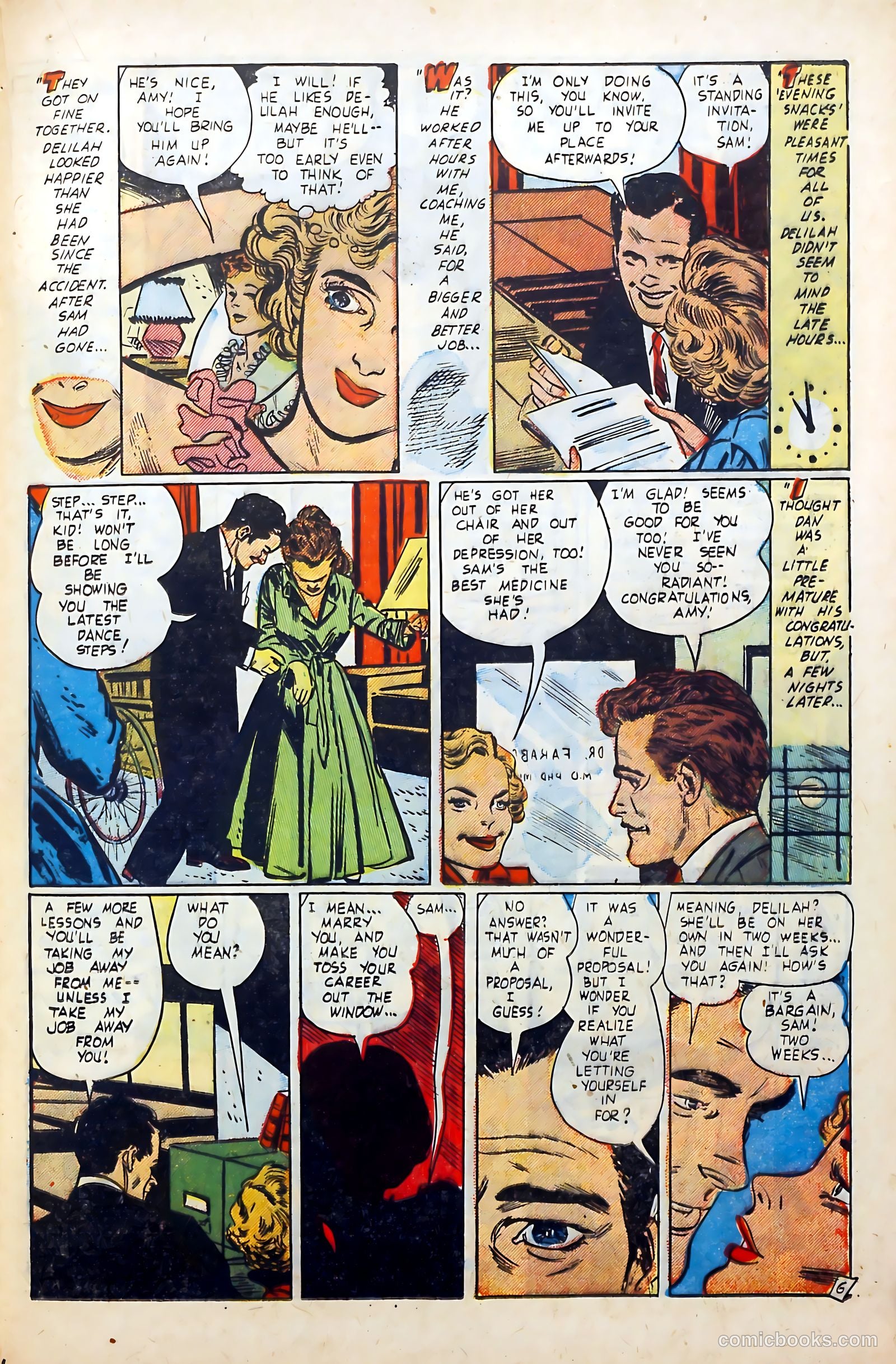 Popular Romance #26 (1953) — page 21 of 36