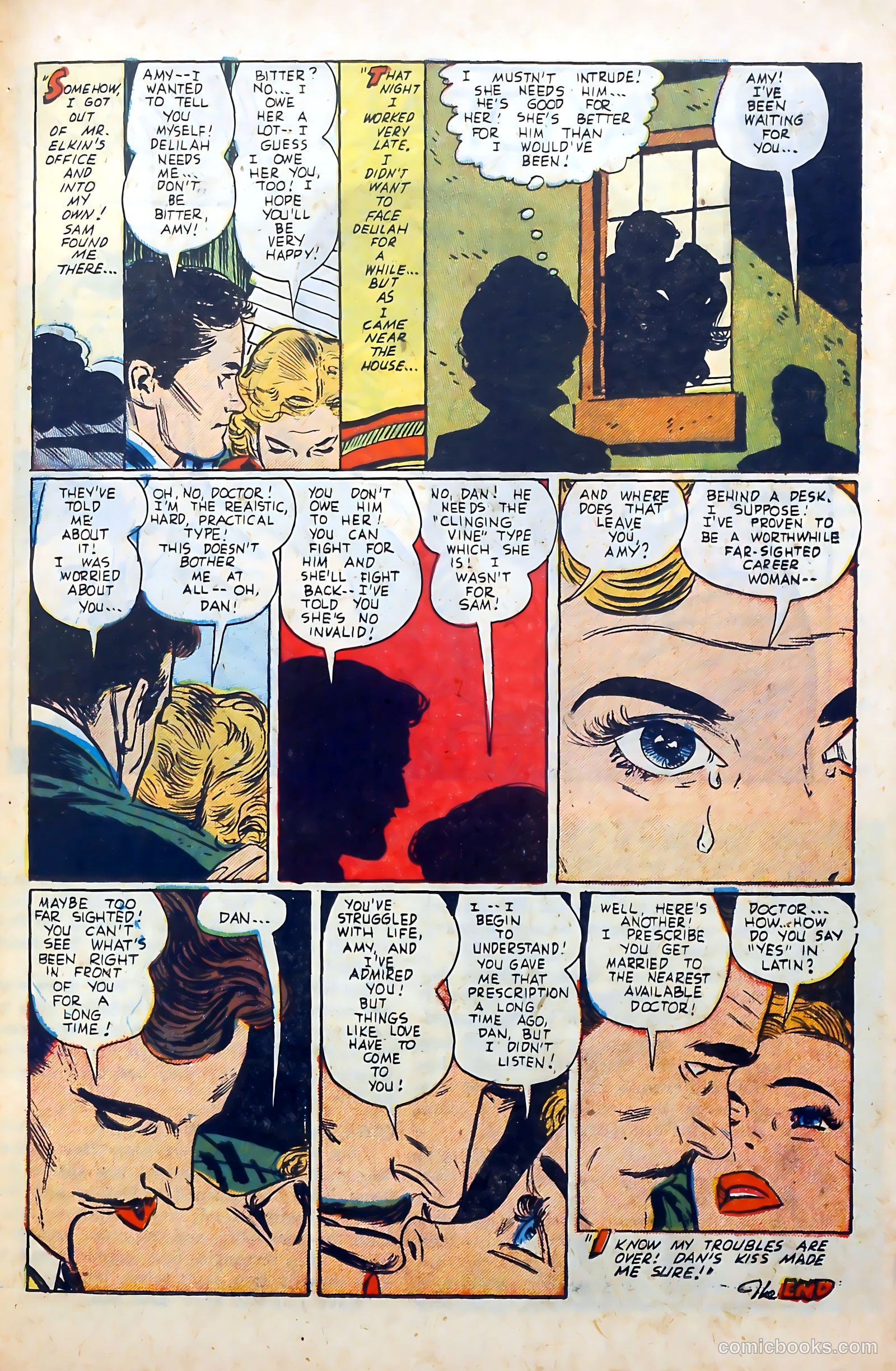 Popular Romance #26 (1953) — page 23 of 36
