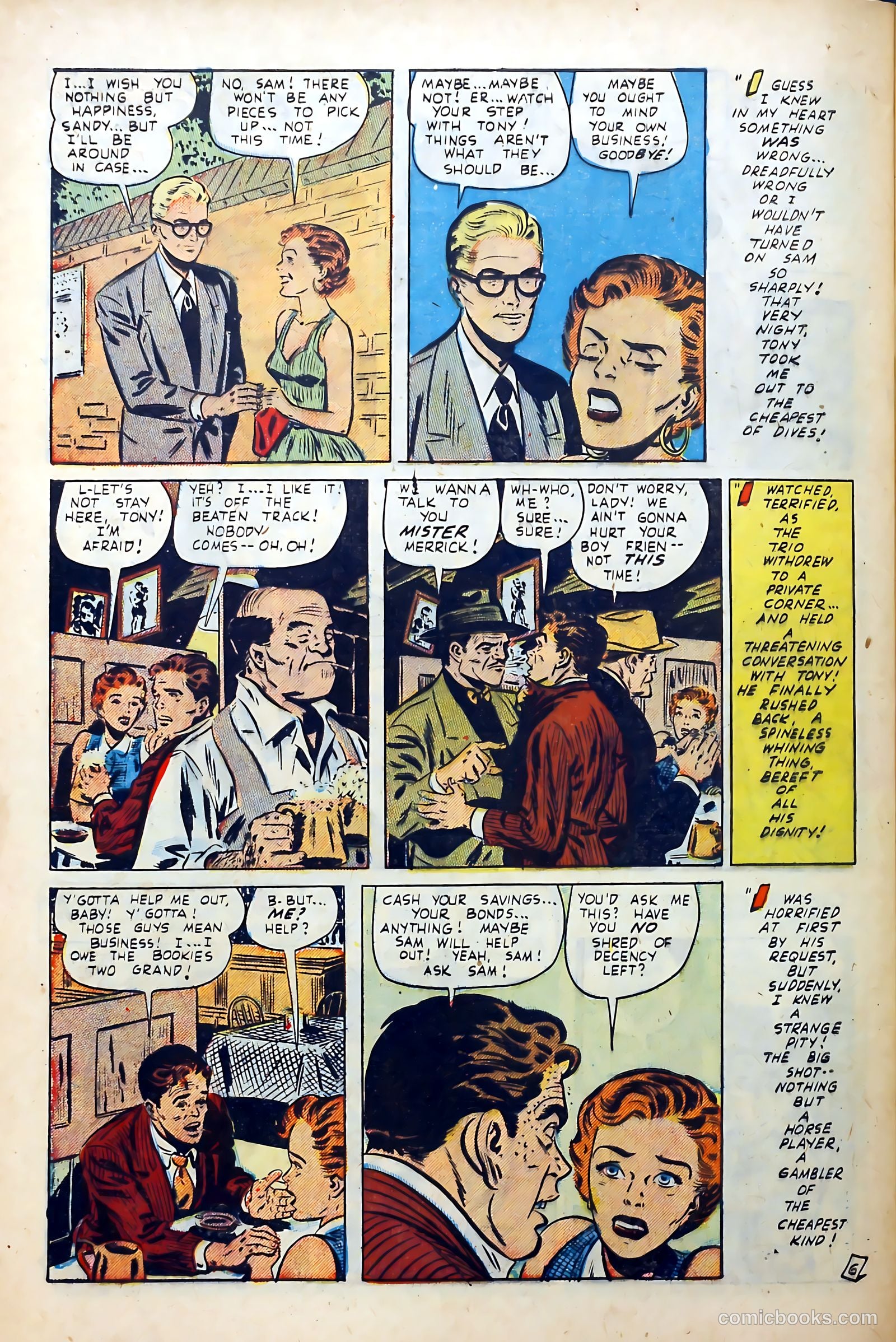 Popular Romance #26 (1953) — page 32 of 36