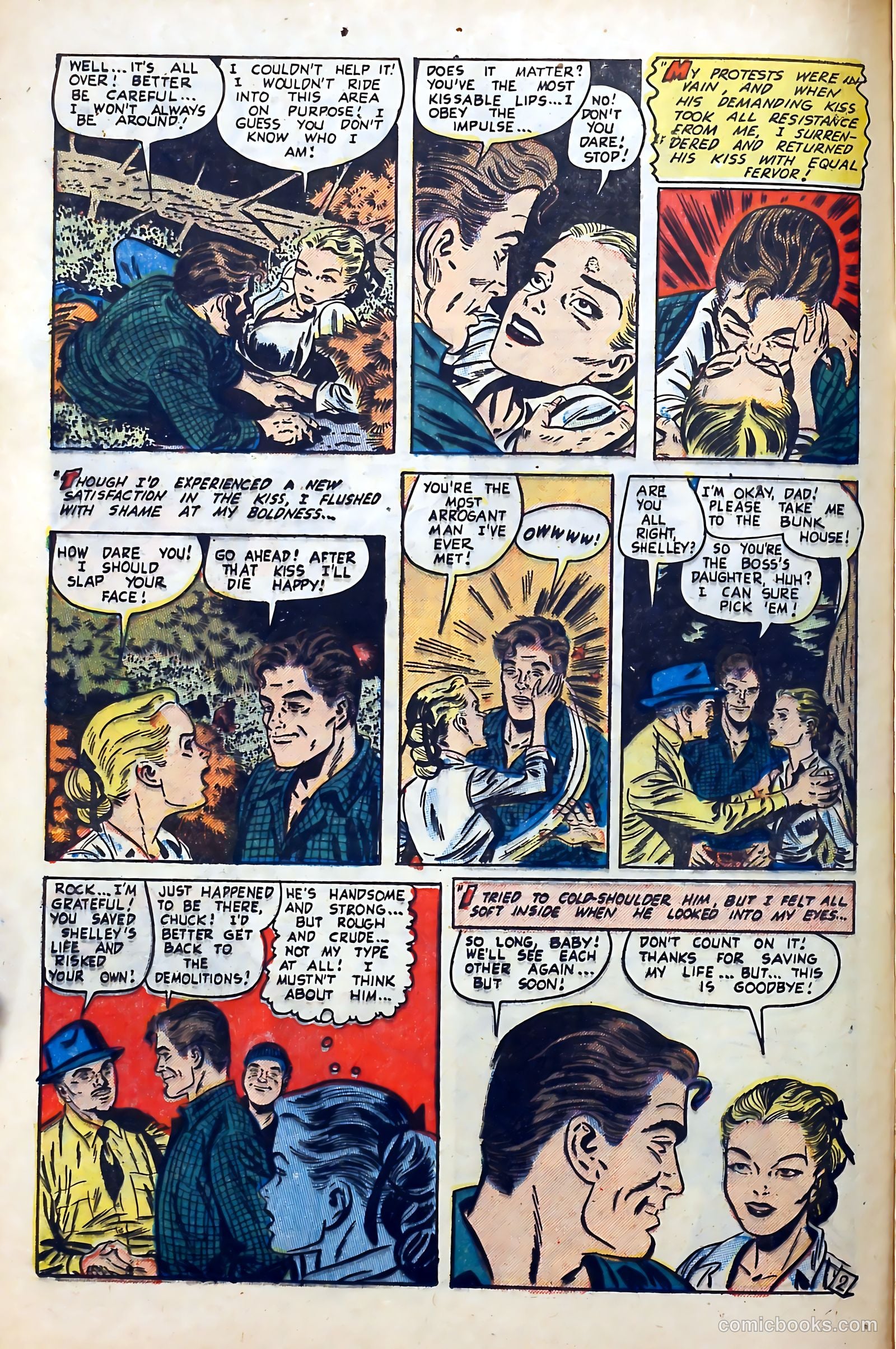Popular Romance #27 (1953) — page 16 of 36