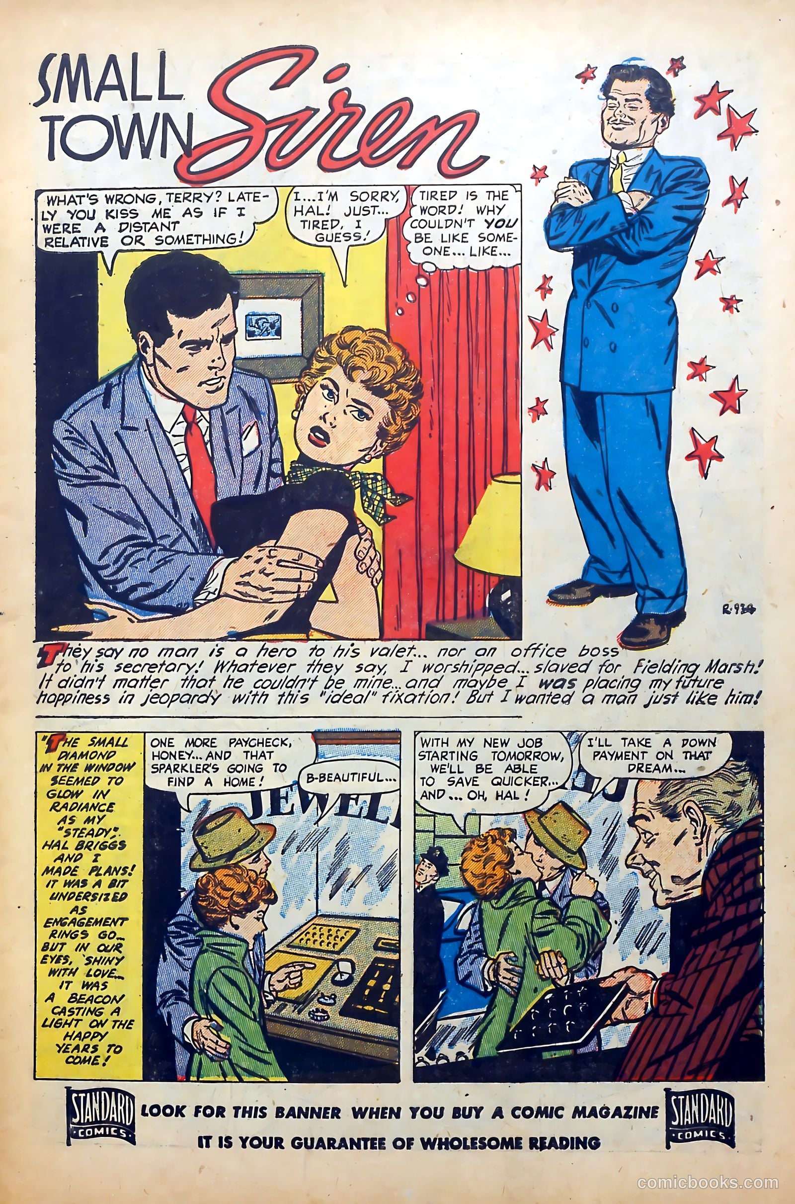 Popular Romance #28 (1954) — page 3 of 36