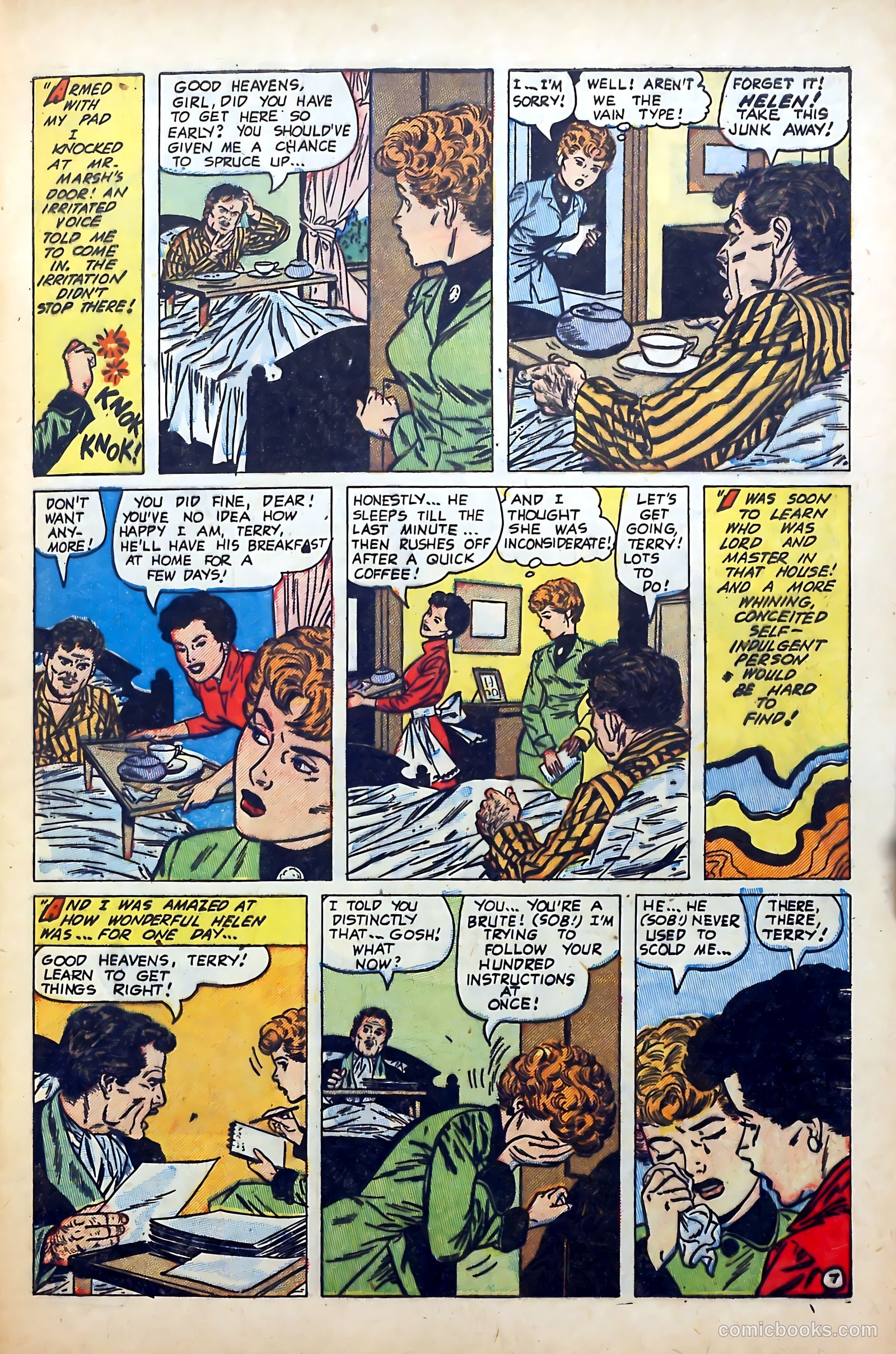 Popular Romance #28 (1954) — page 9 of 36