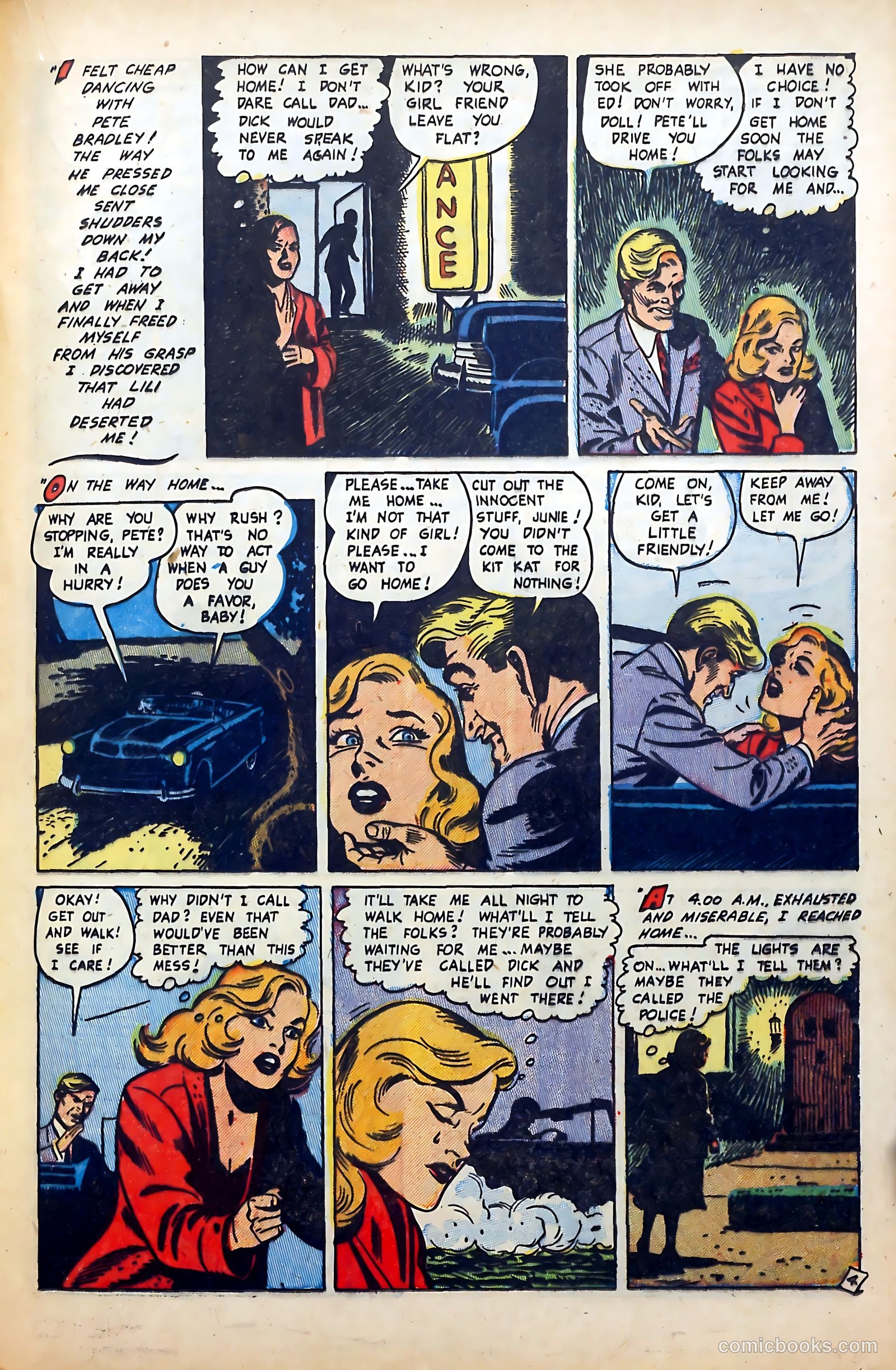 Popular Romance #28 (1954) — page 17 of 36