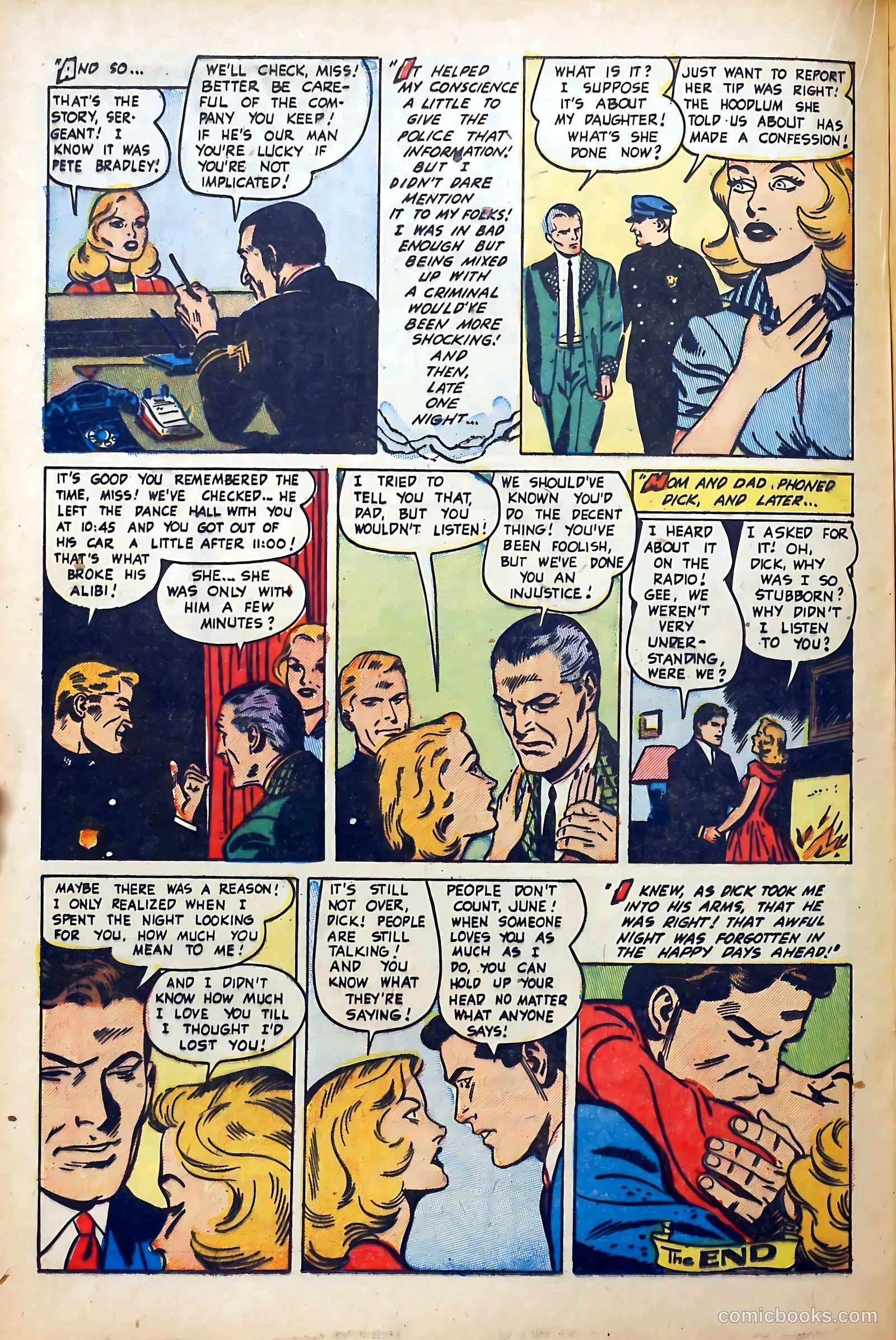 Popular Romance #28 (1954) — page 20 of 36