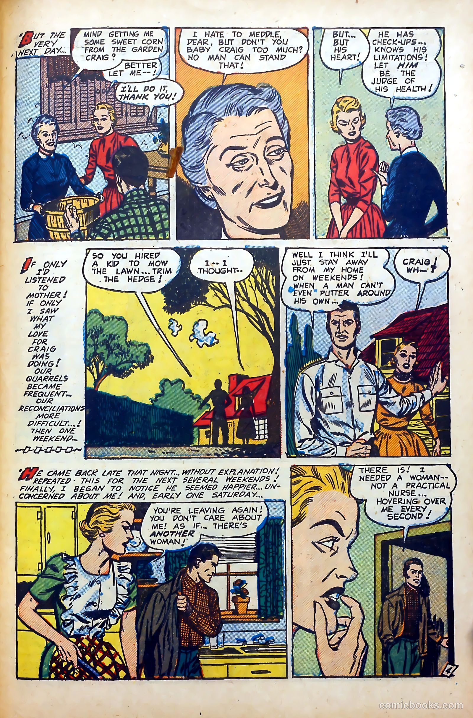 Popular Romance #28 (1954) — page 31 of 36