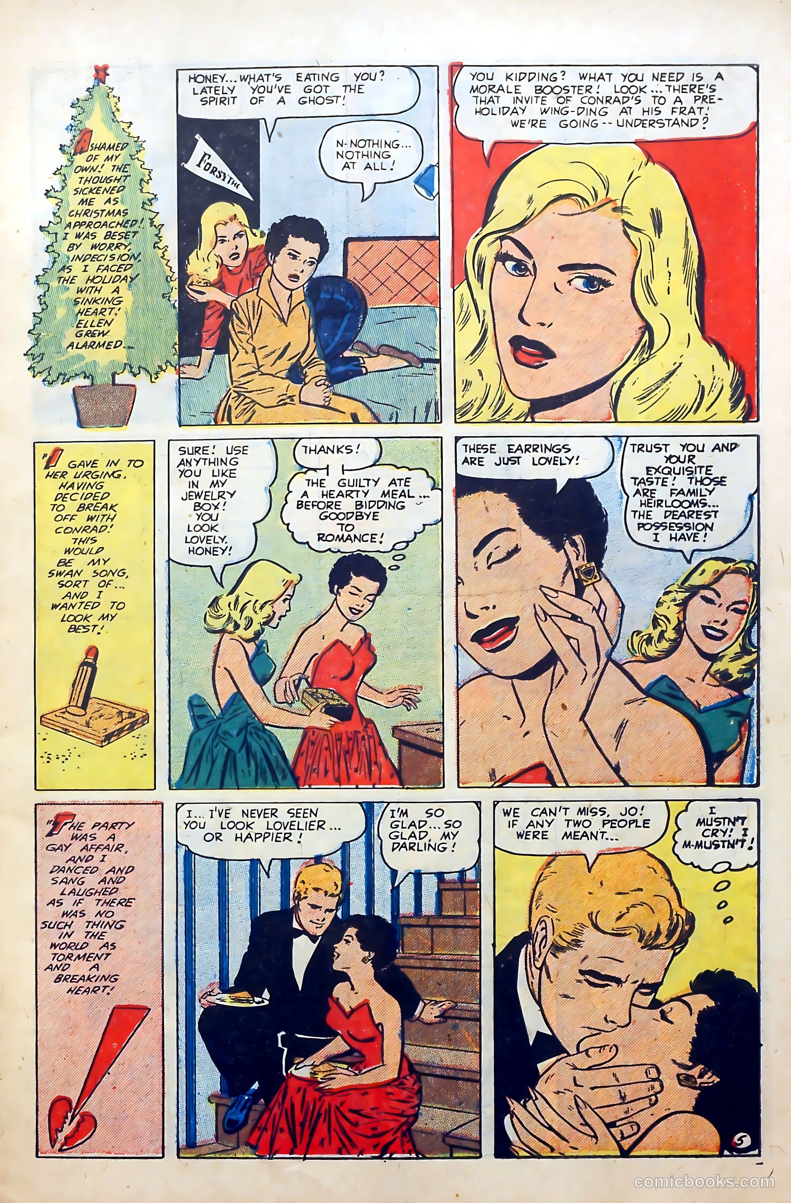 Popular Romance #29 (1954) — page 7 of 37