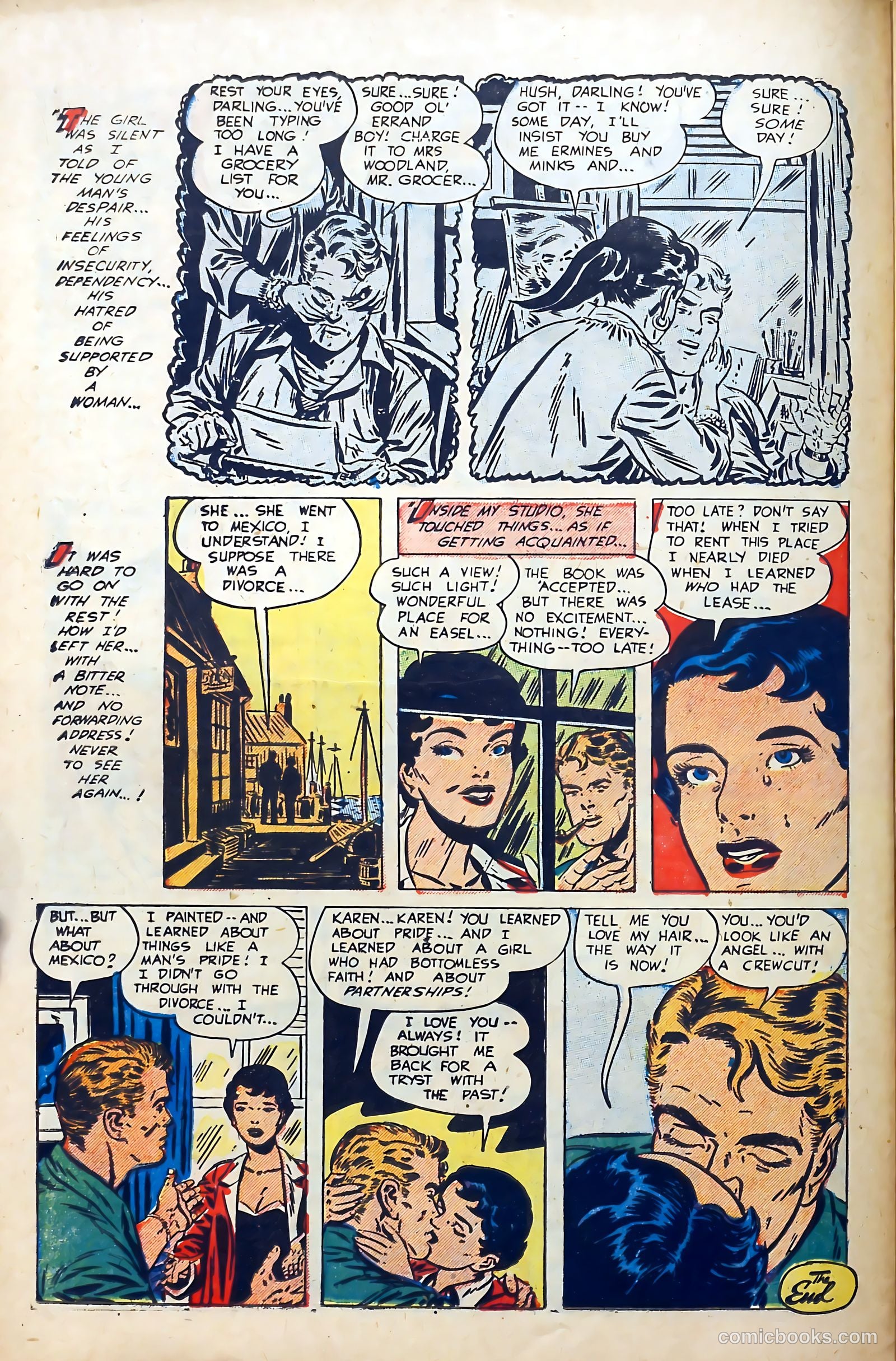 Popular Romance #29 (1954) — page 14 of 37