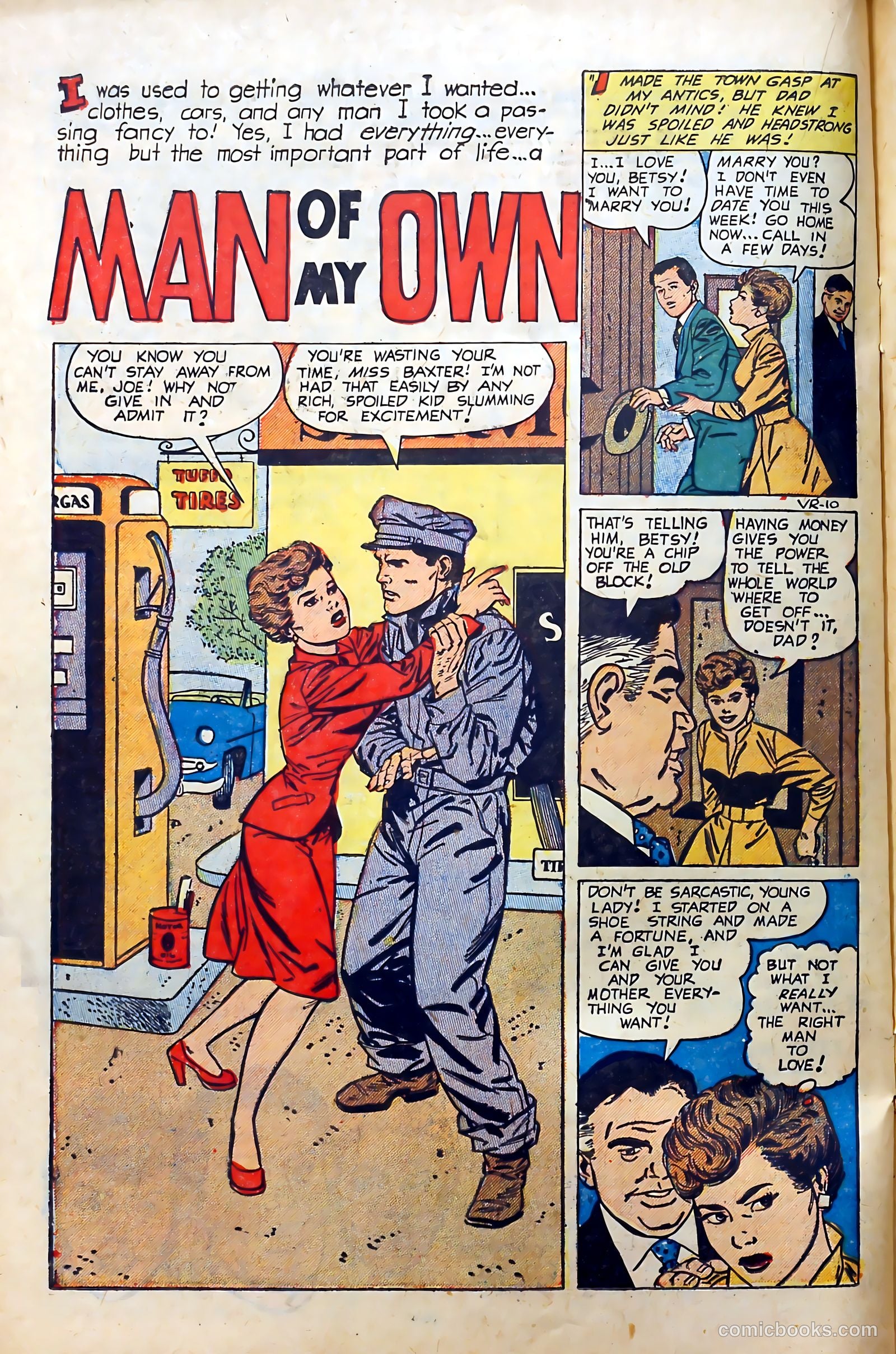 Popular Romance #29 (1954) — page 22 of 37