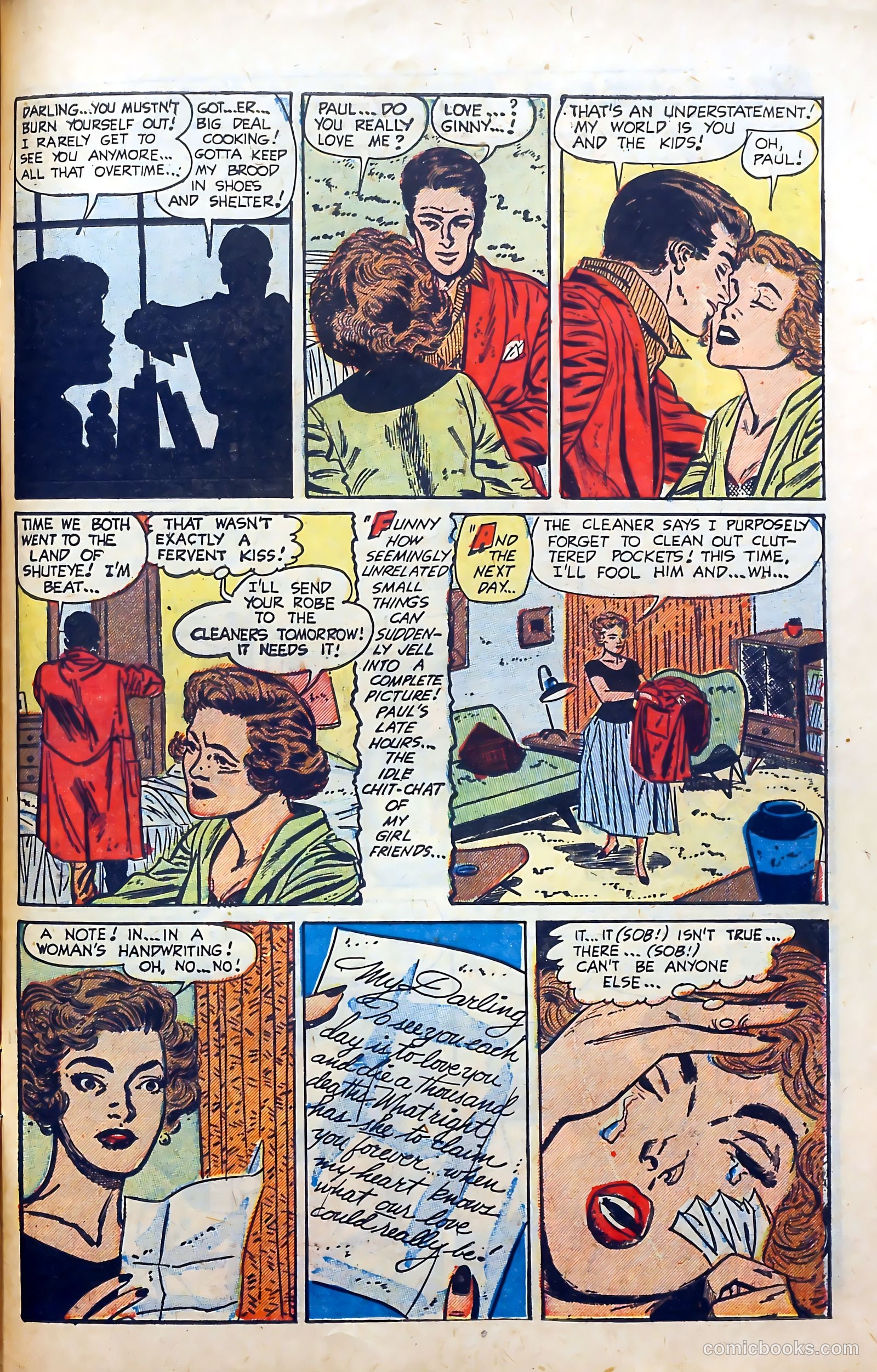 Popular Romance #29 (1954) — page 31 of 37